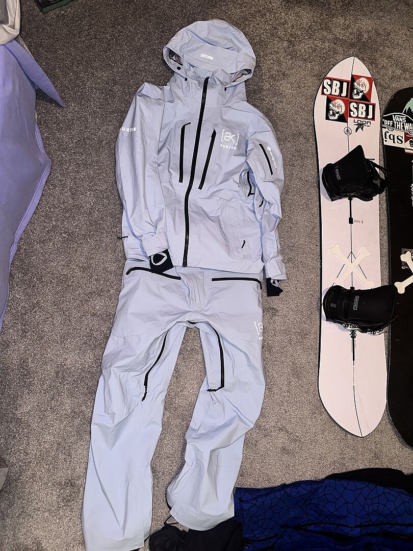 Burton [ak] Hover GORE-TEX jakke Gray Cloud lett