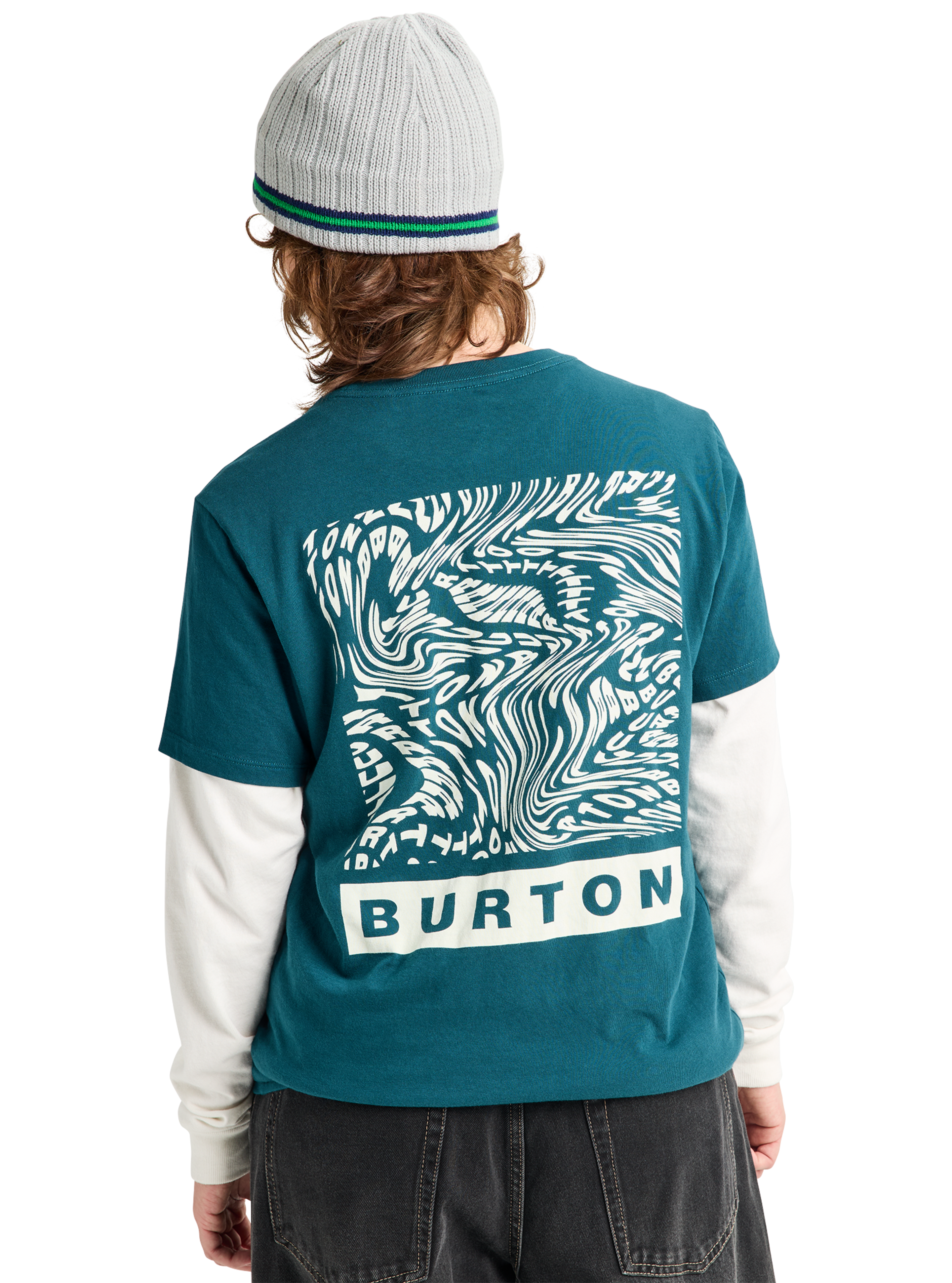 Burton Dejaview t-skjorte chinchilla gray bomull
