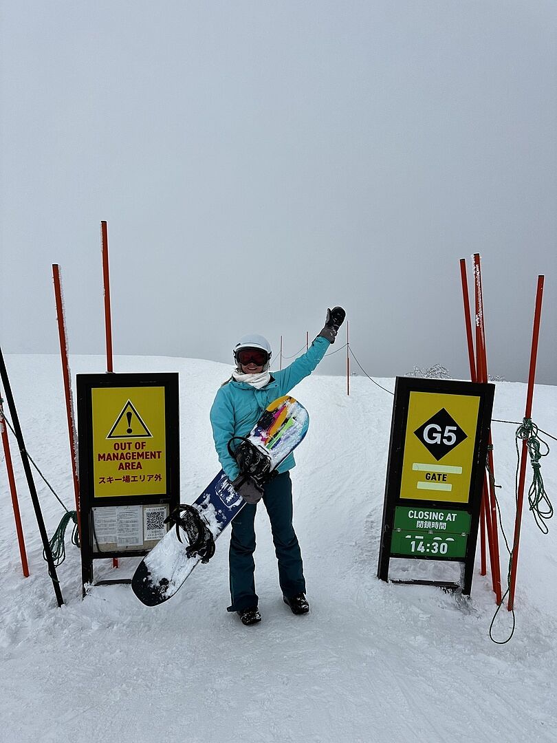 Burton Feelgood Flying V snowboard dame First Tracks 149 pudder