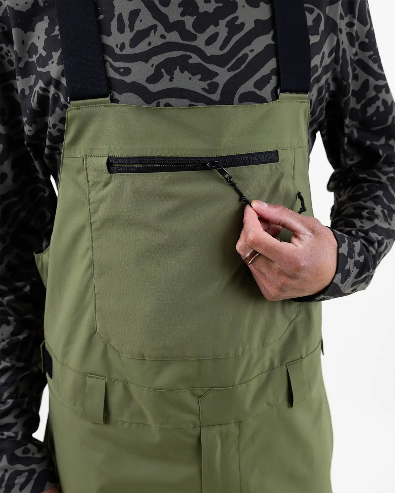 Jones MTN Surf Recycled Bibs 2026 selebukse herre resirkulert