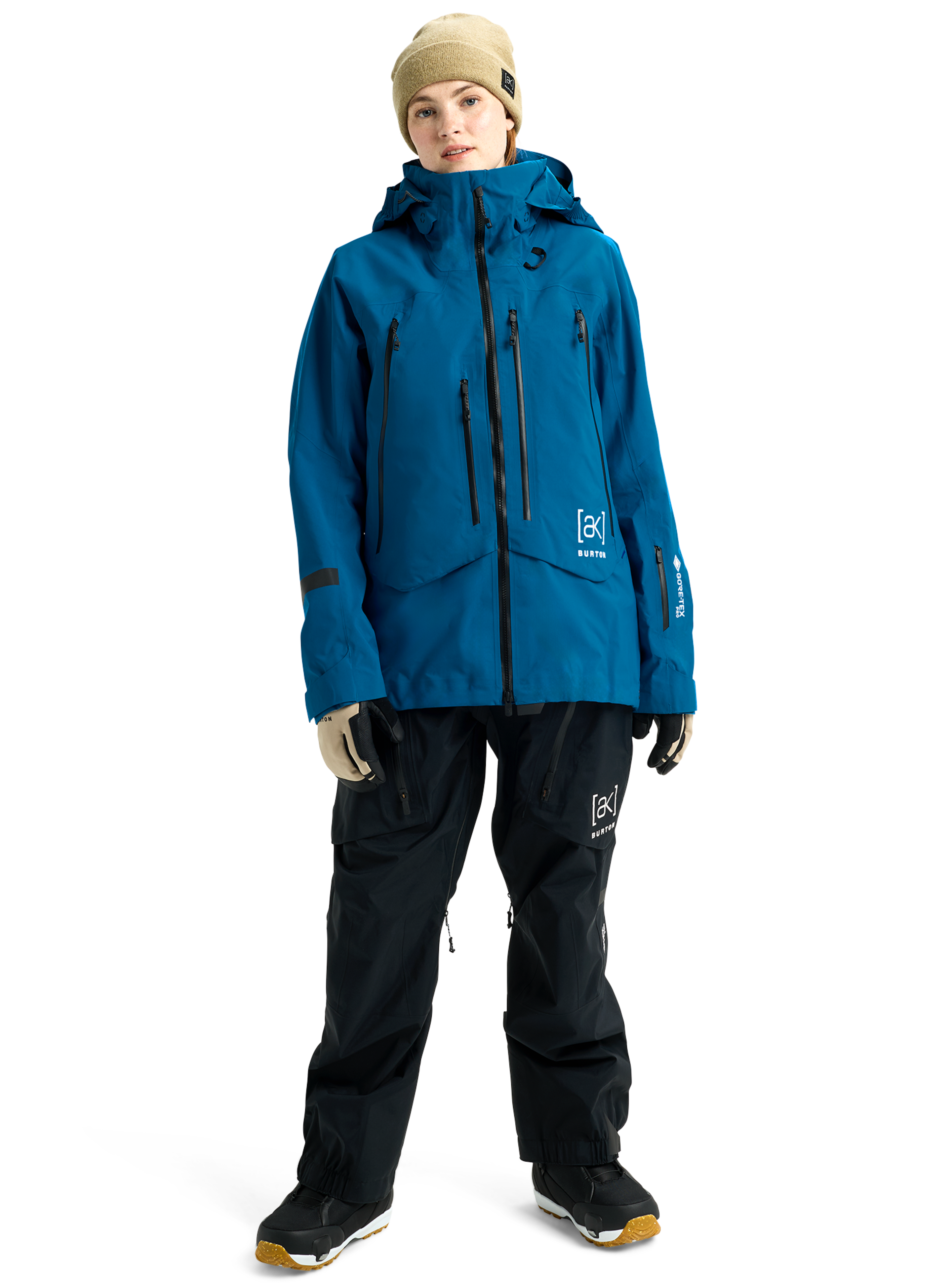 Burton [ak] Acamar GORE-TEX PRO 3L damejakke blue teal