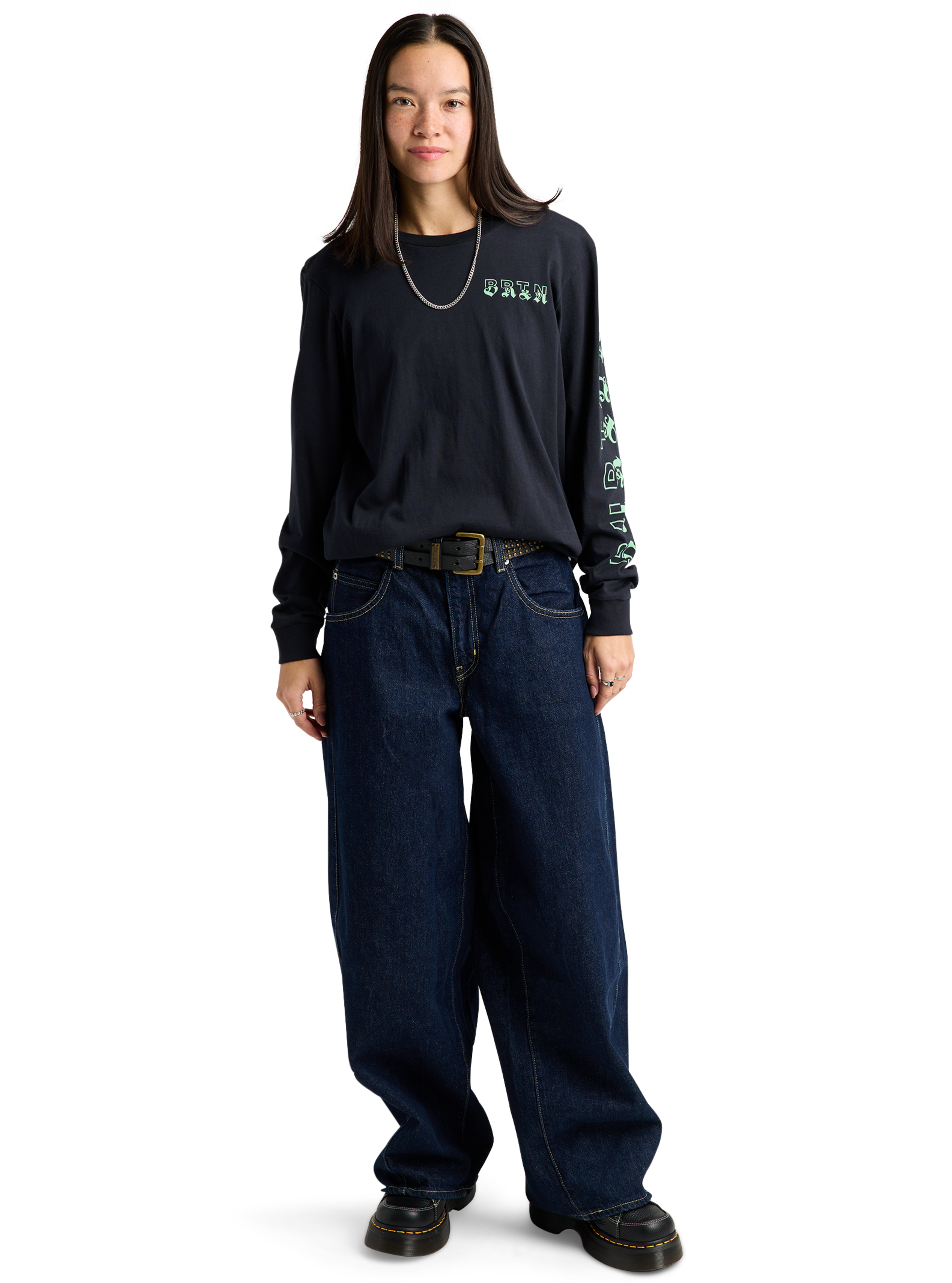 Burton Noirline langermet T-skjorte True Black