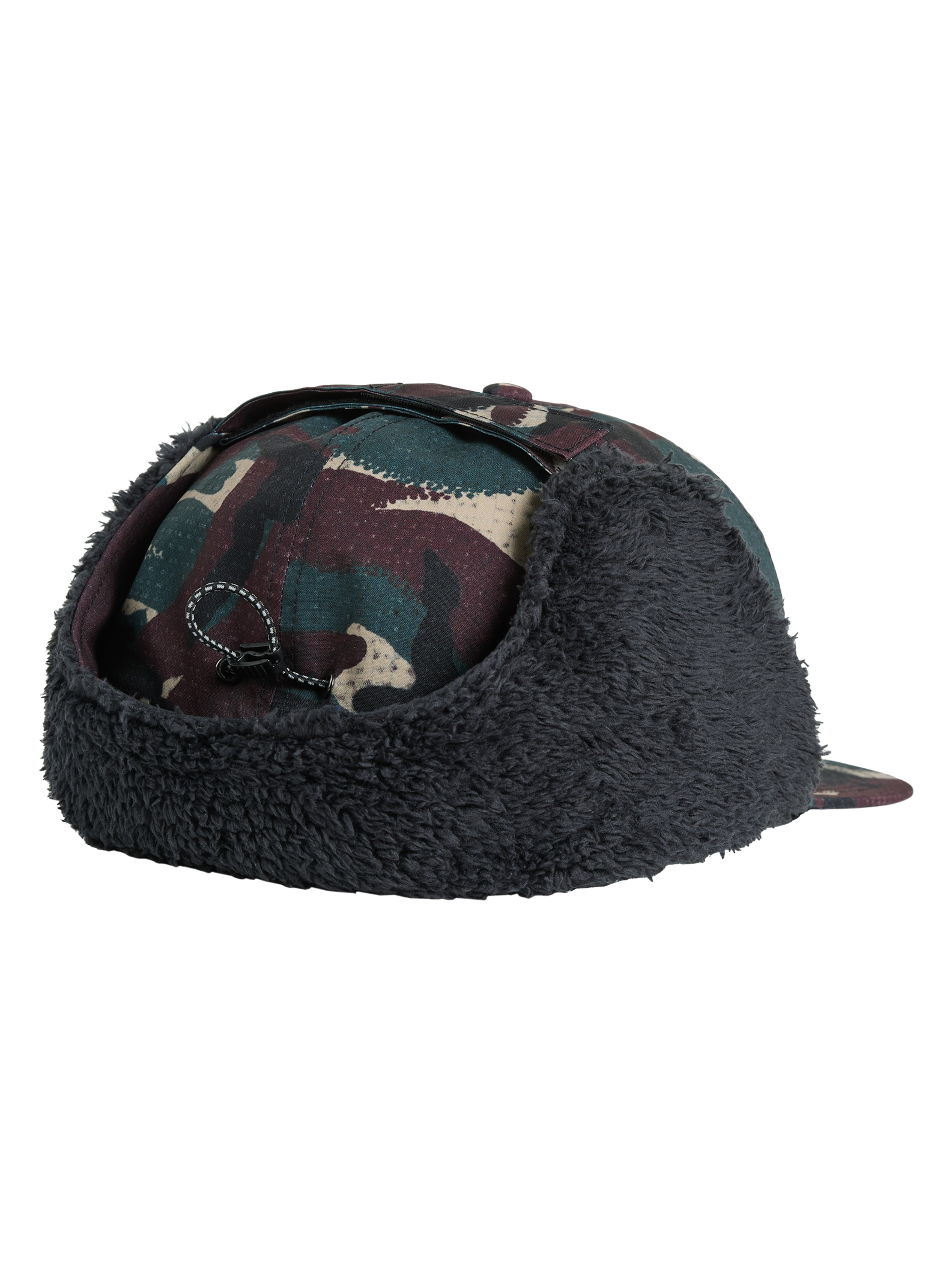 Burton Lunchlap øreklafflue seersucker camo varm