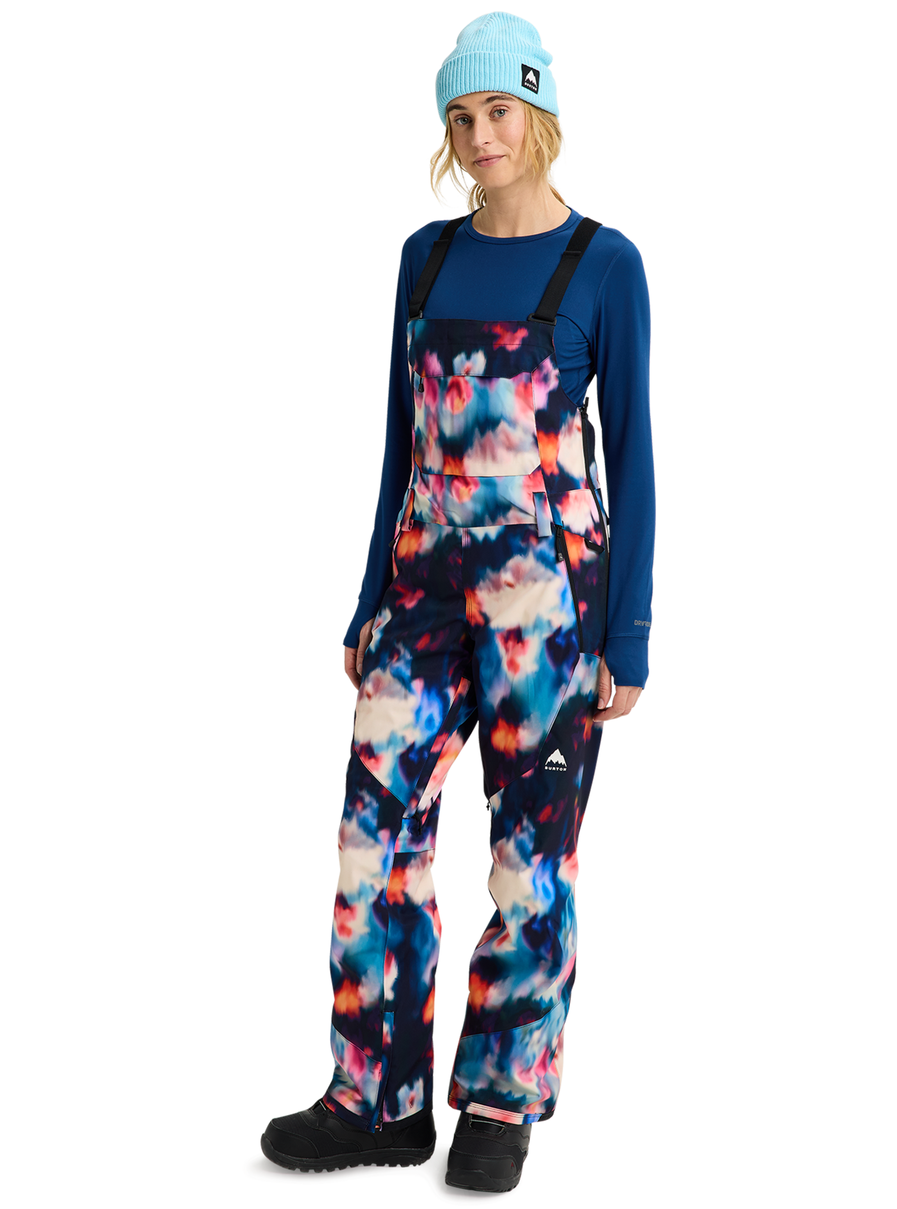 Burton Reserve 2L Stretch selebukse dame light teal 20k