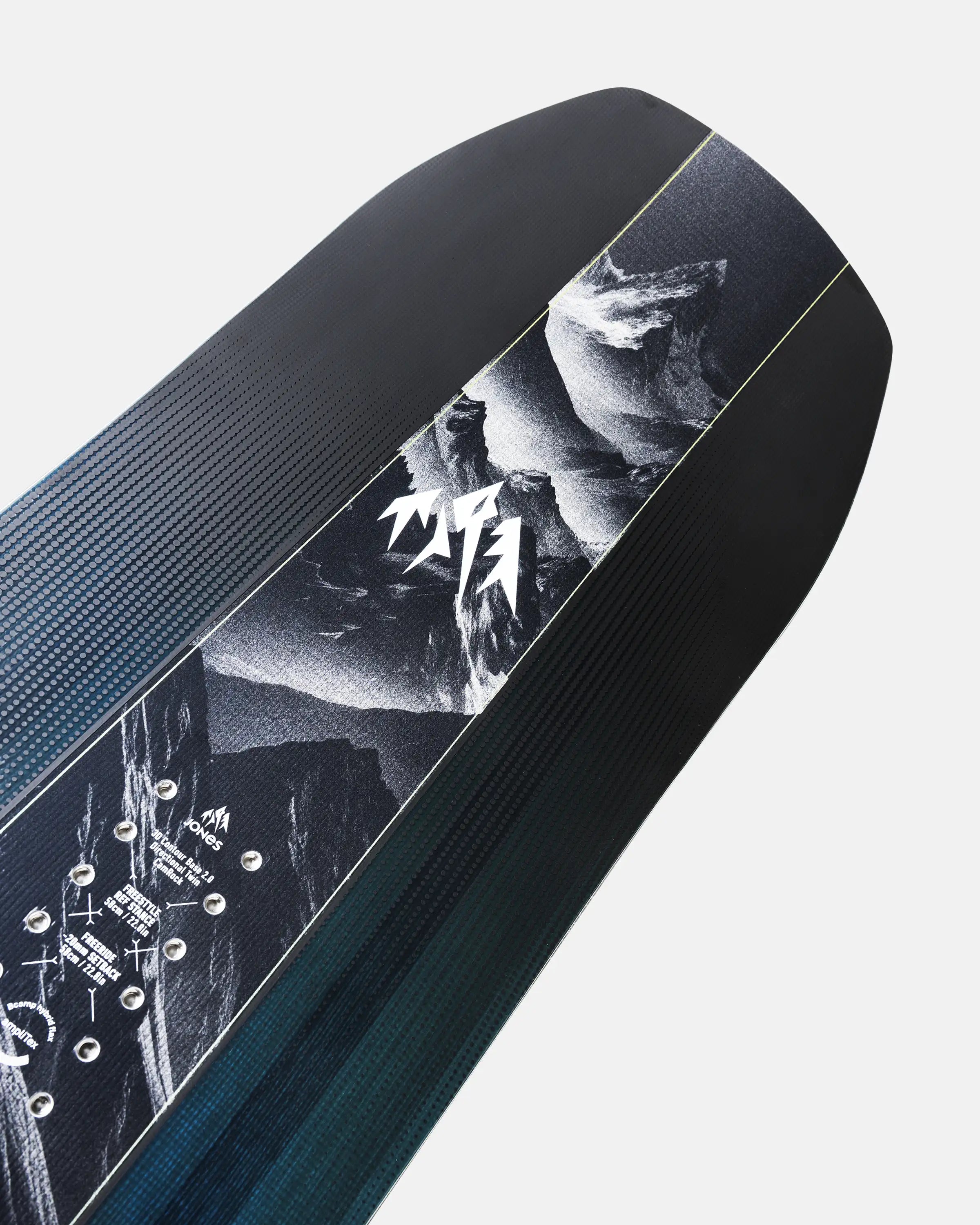 Jones Snowboards Mountain Twin Junior snowboard 130 CamRock