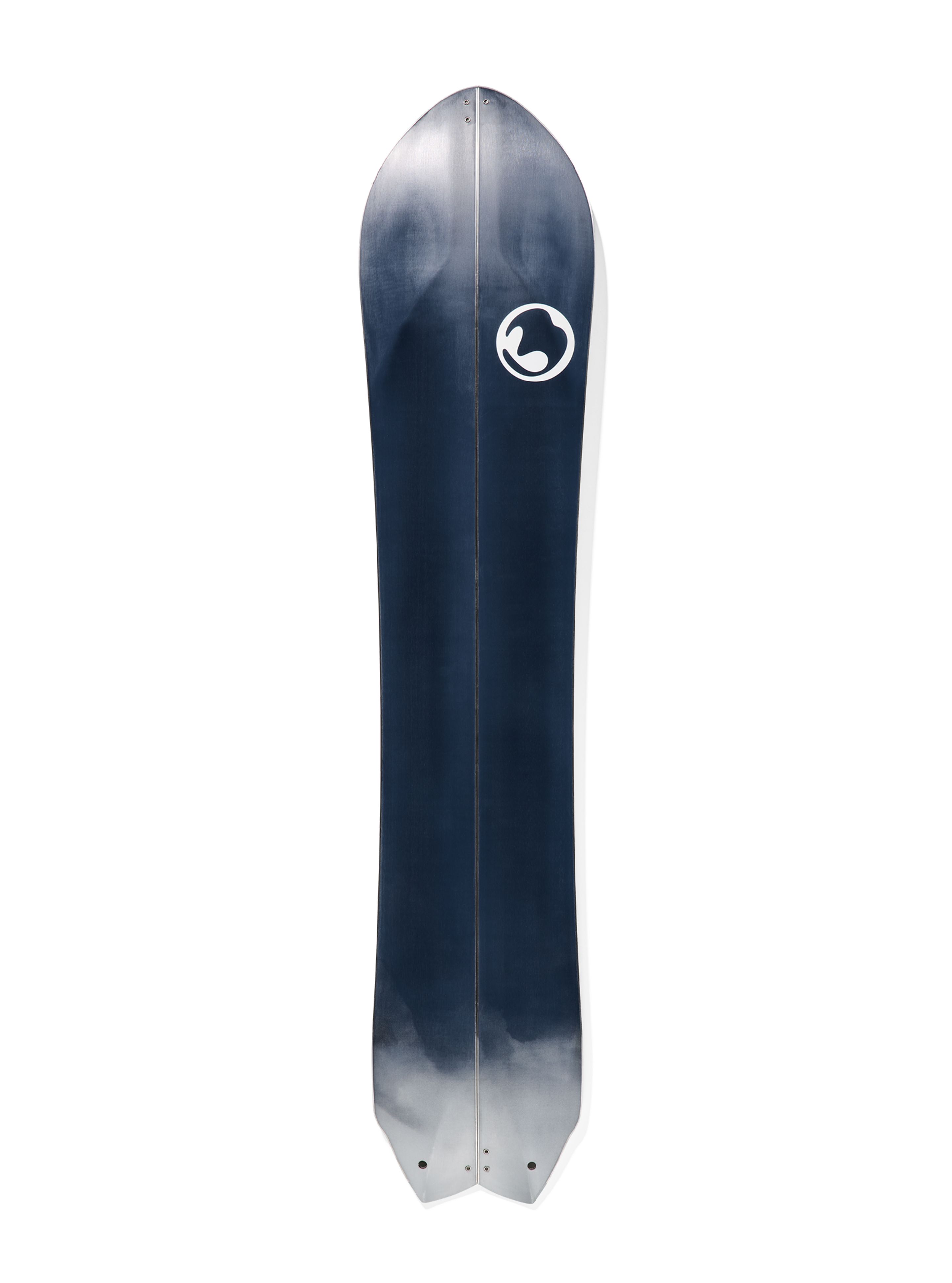 Burton Fish 3D Flat Top splitboard Black/White 156 dyp snø