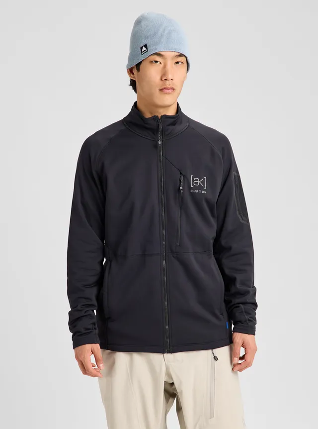 Burton [ak] Baker Stretch Fleecejakke svart herre