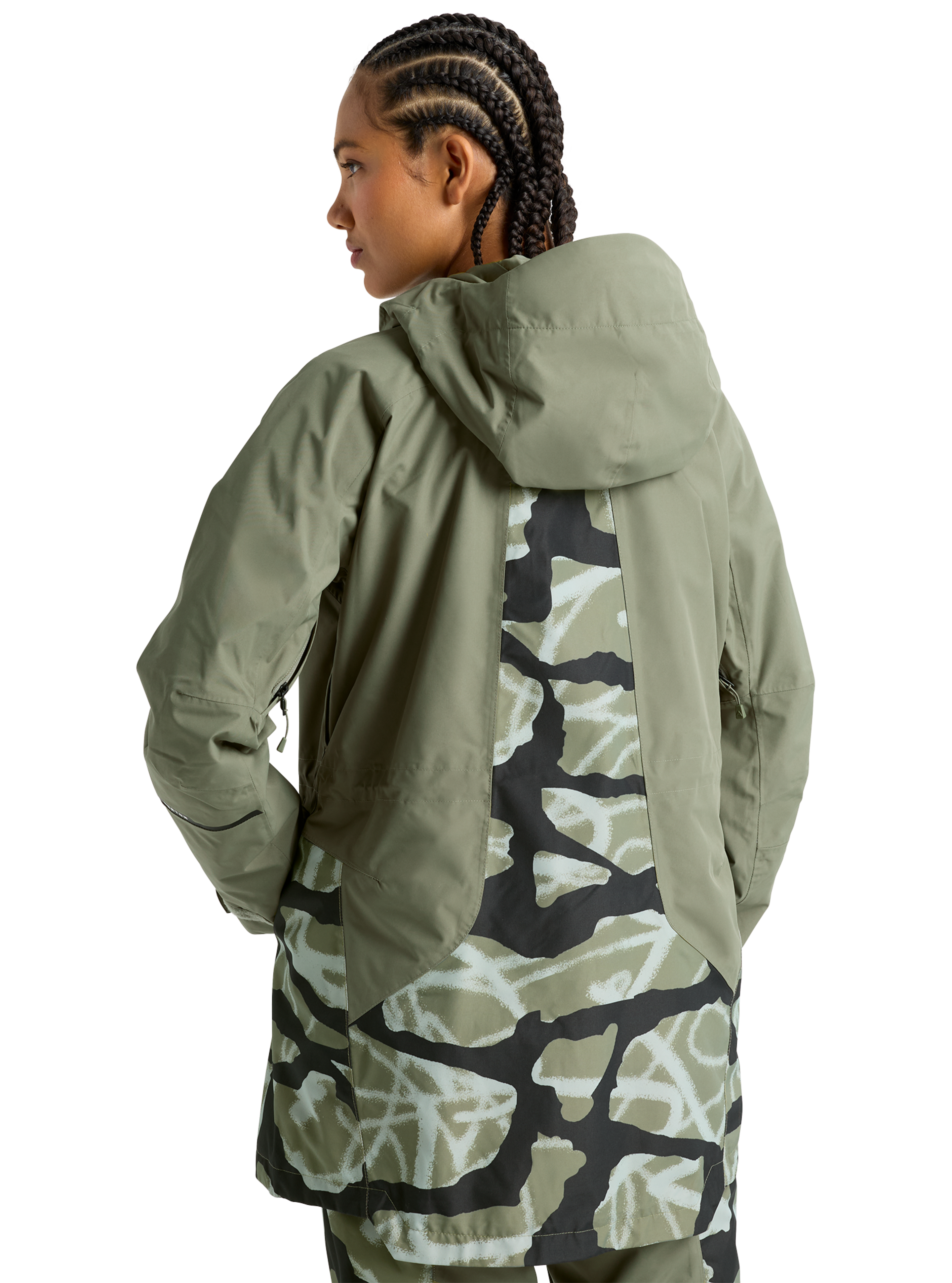Burton Reserve 2L skalljakke dame True Black vanntett 20k