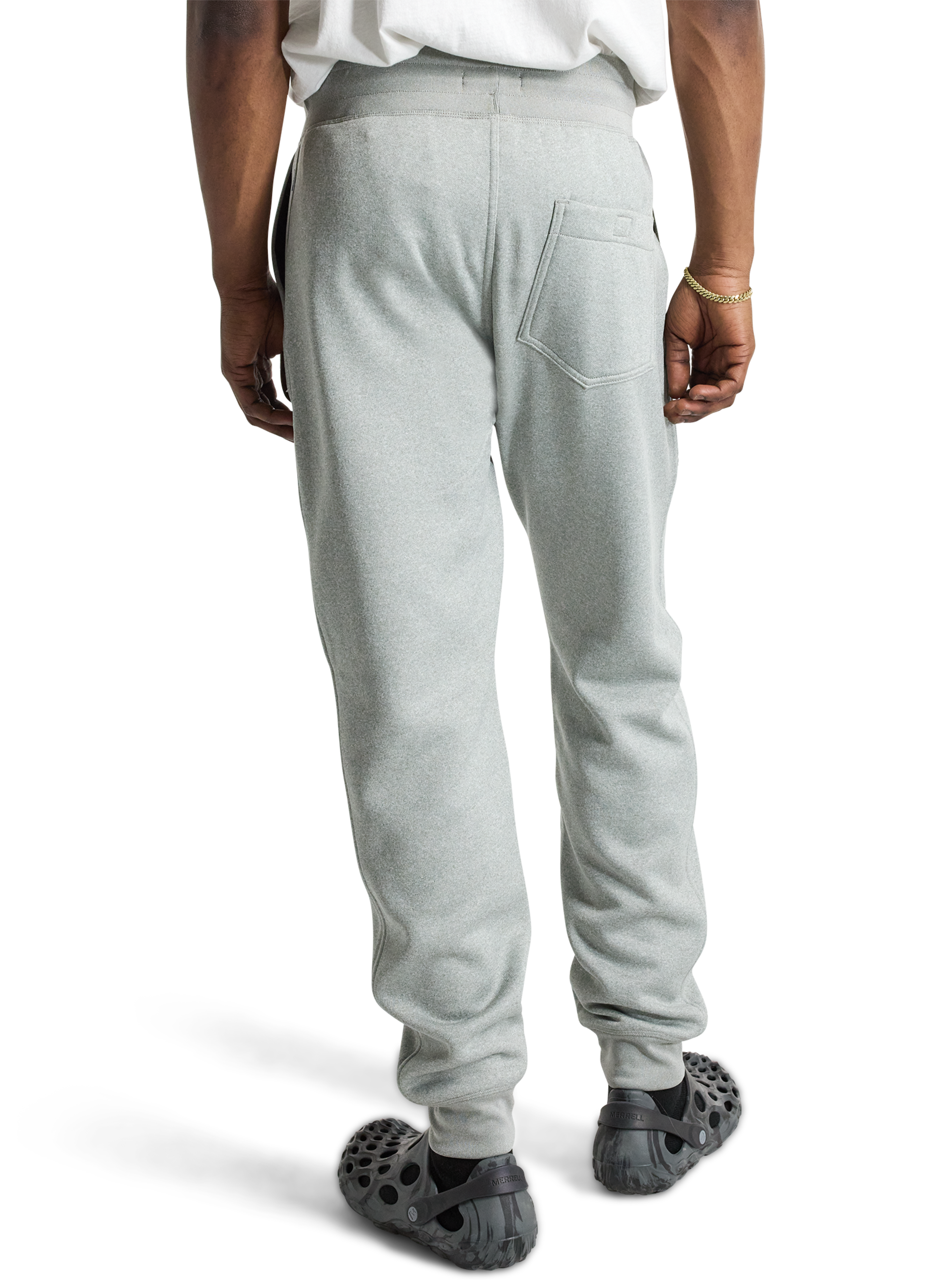 Burton Oak fleecebukse herre True Black myk