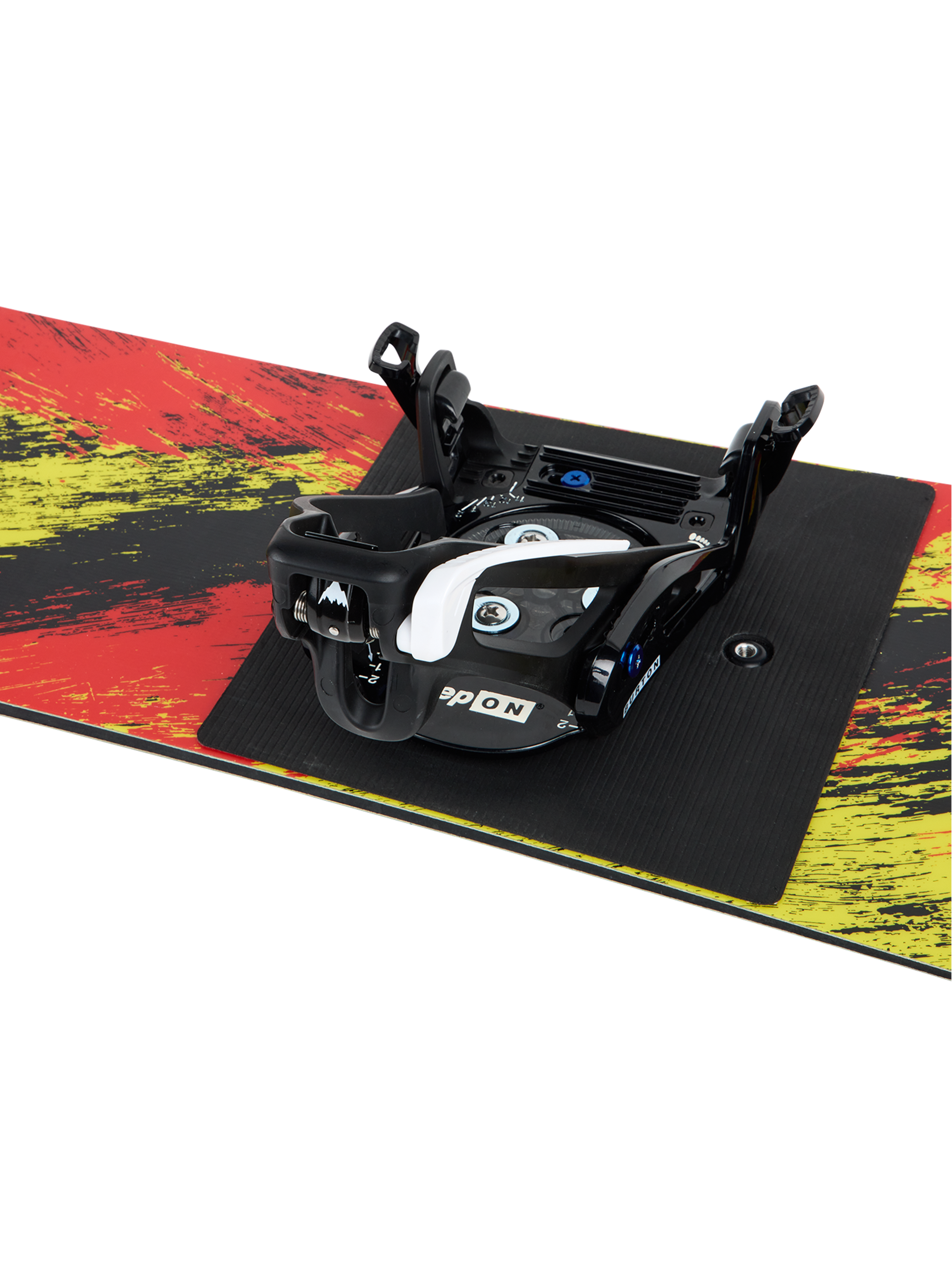Burton Step On Grom binding barn White Multi