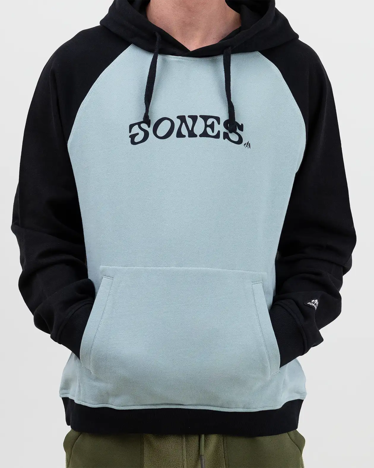 Jones Tweaker hettegenser Arctic Blue økologisk bomull