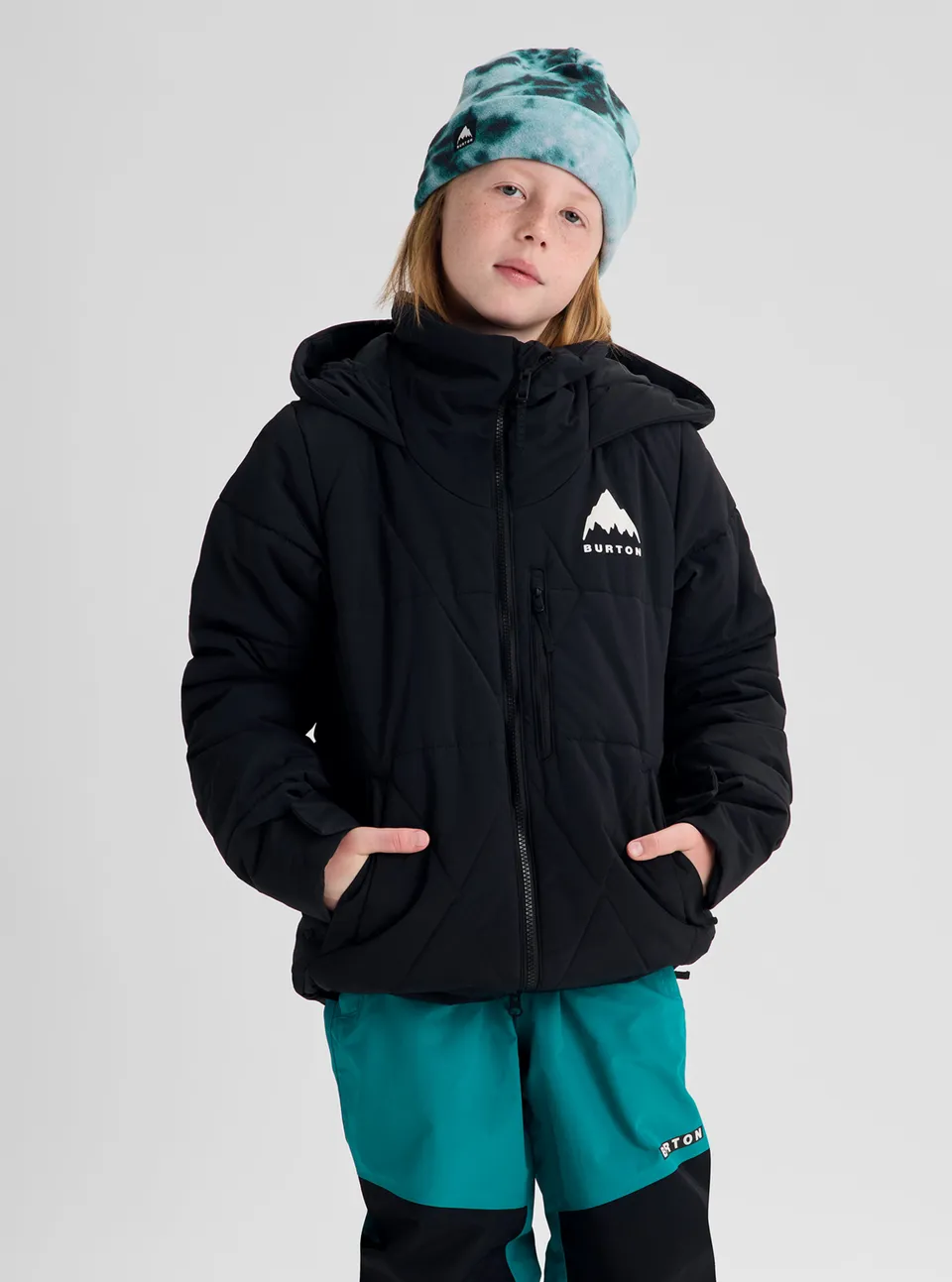 Burton Spindal 2L barnejakke Twilight Blue varm