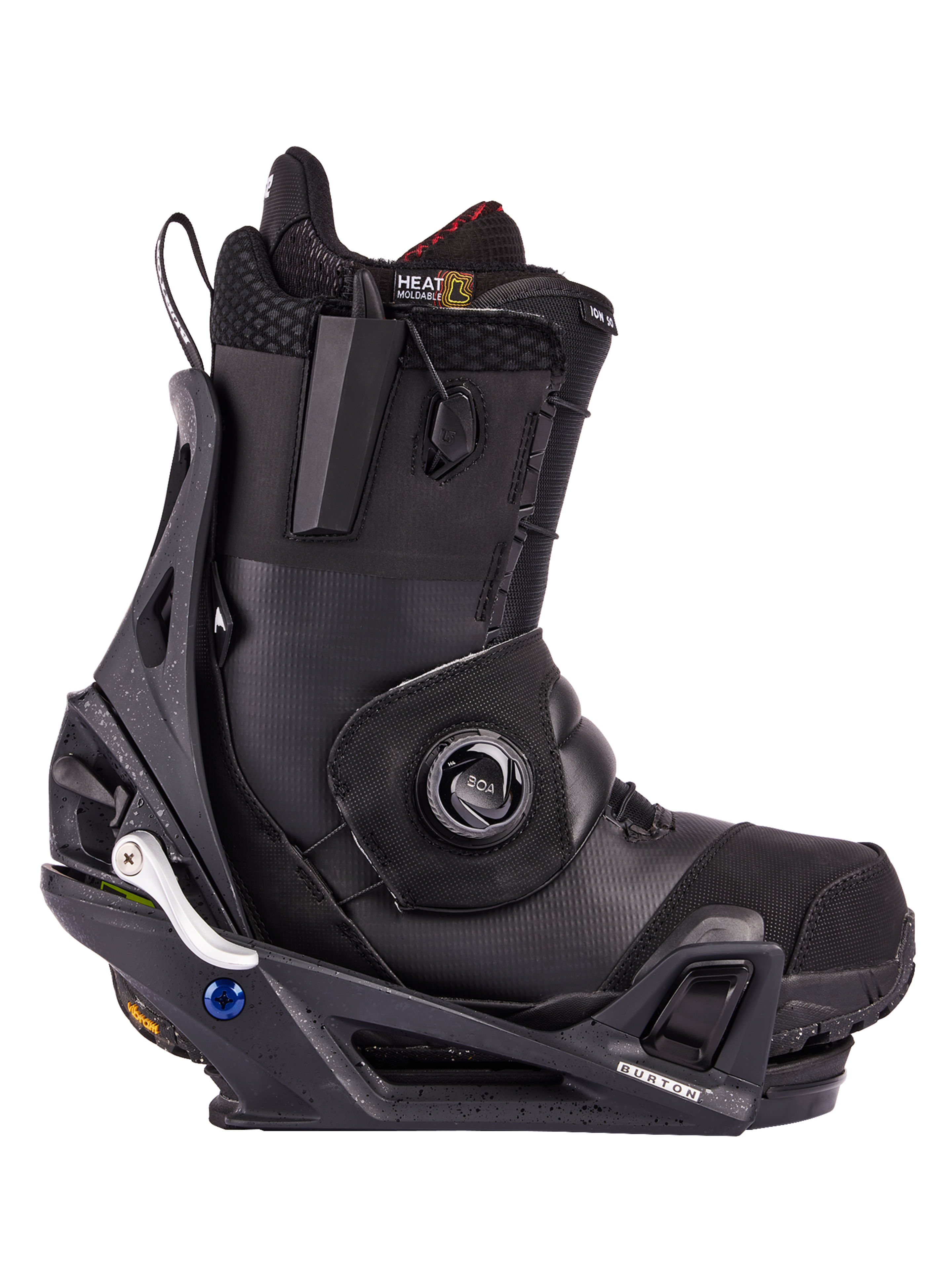 Burton Step On X snowboardbinding svart L karbon