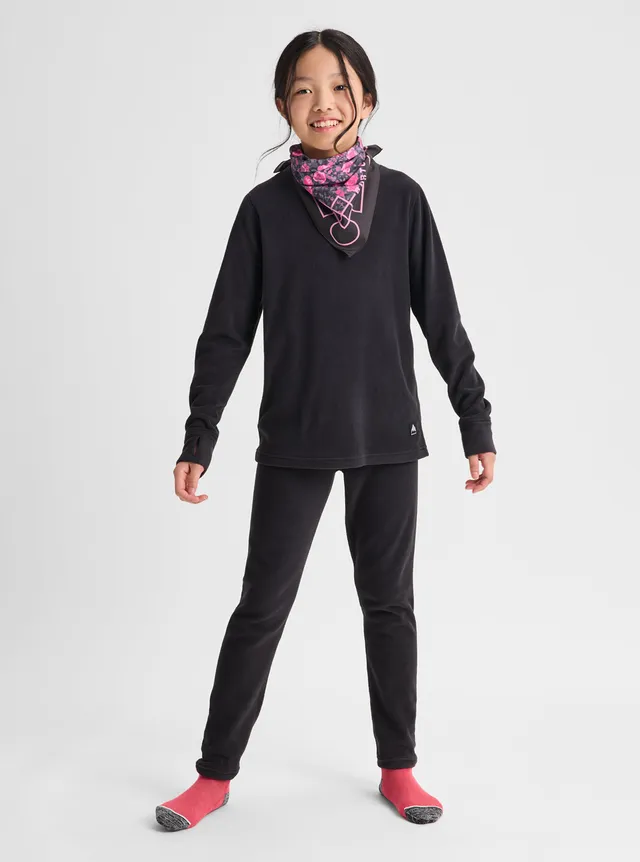 Burton Fleece Base Layer barnesett Seersucker Camo varmt