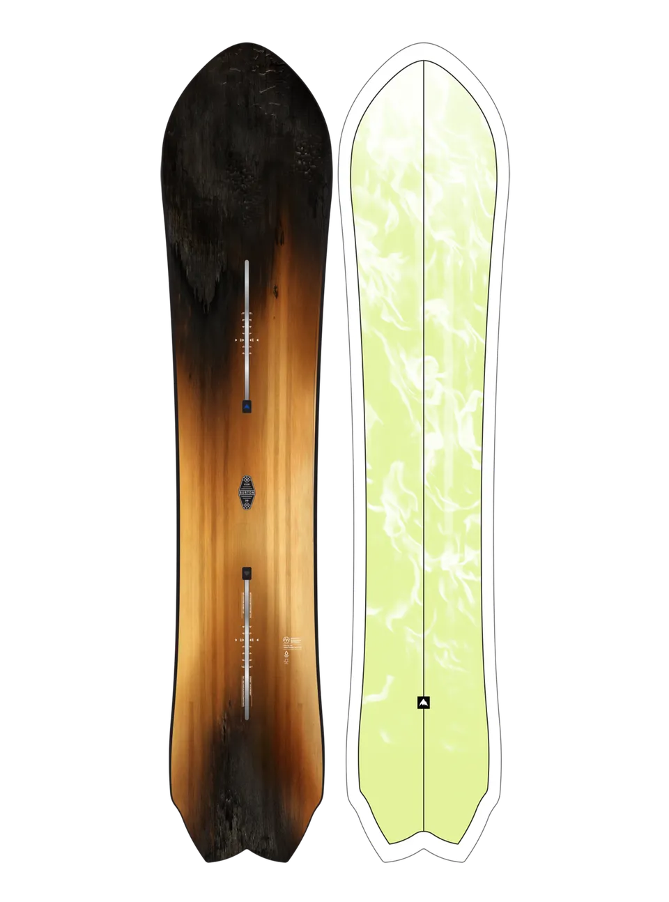 Burton 3D Fish snowboard 156 retningsbestemt pudder