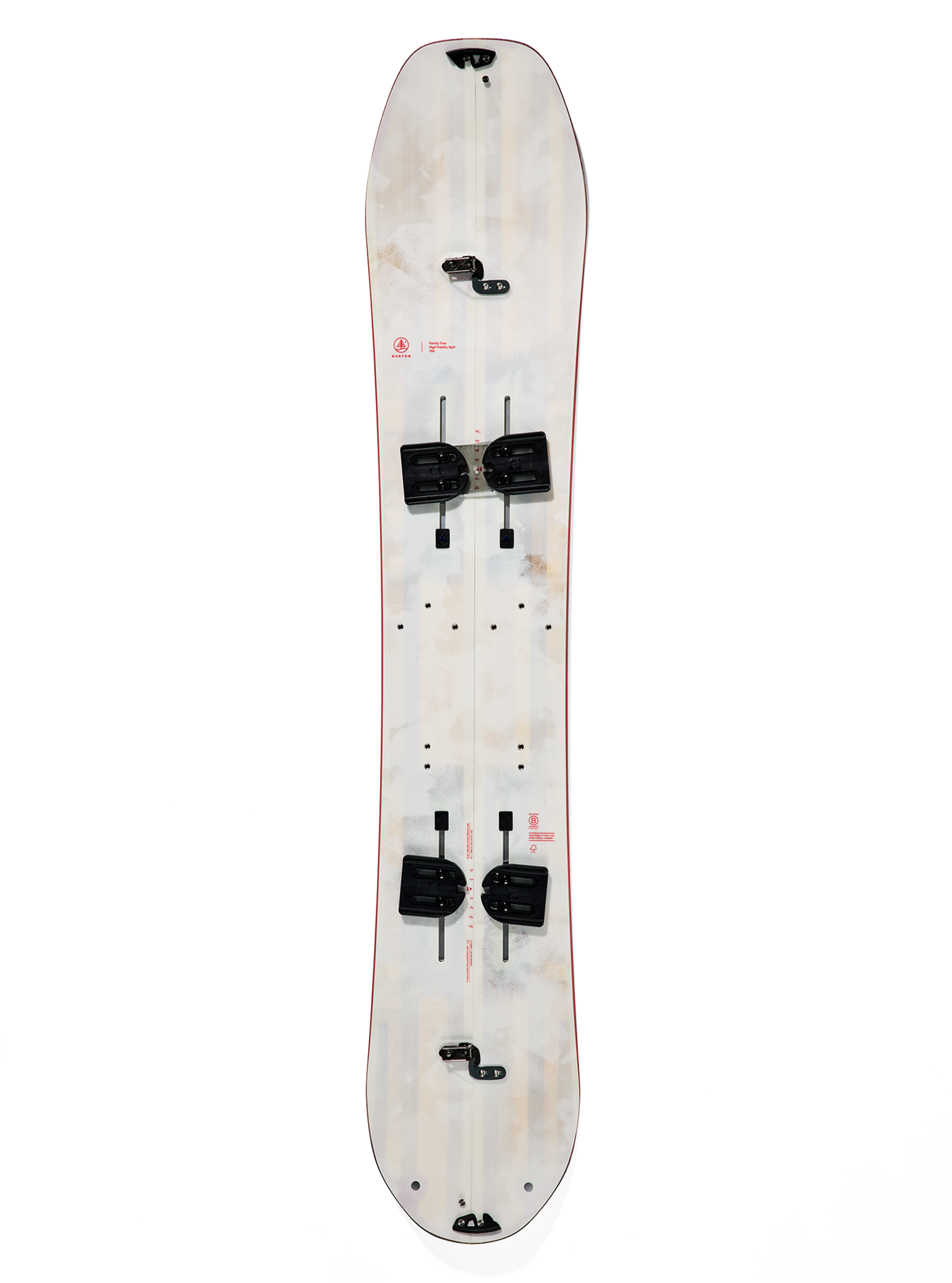 Burton Family Tree High Fidelity splitboard Black/White 158