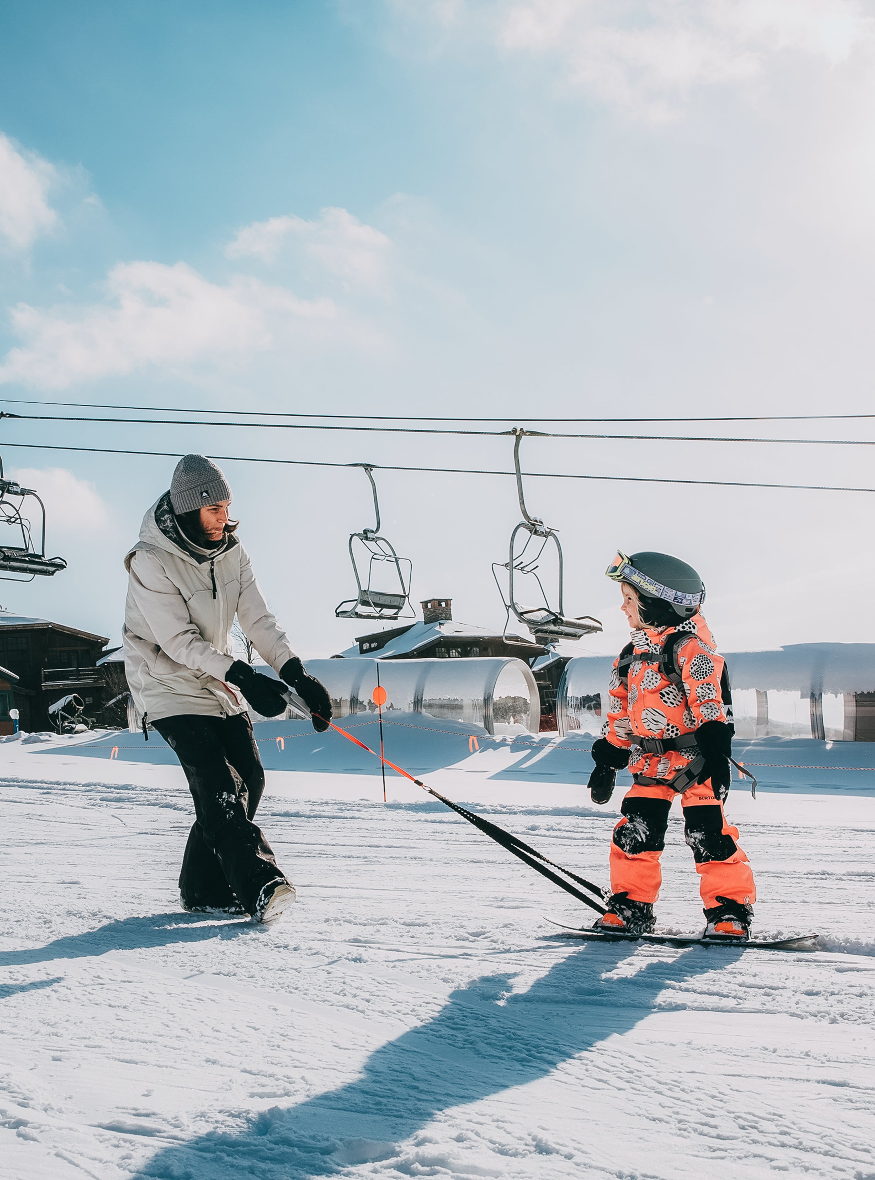 Burton MDXONE snowboardsele barn svart læresele