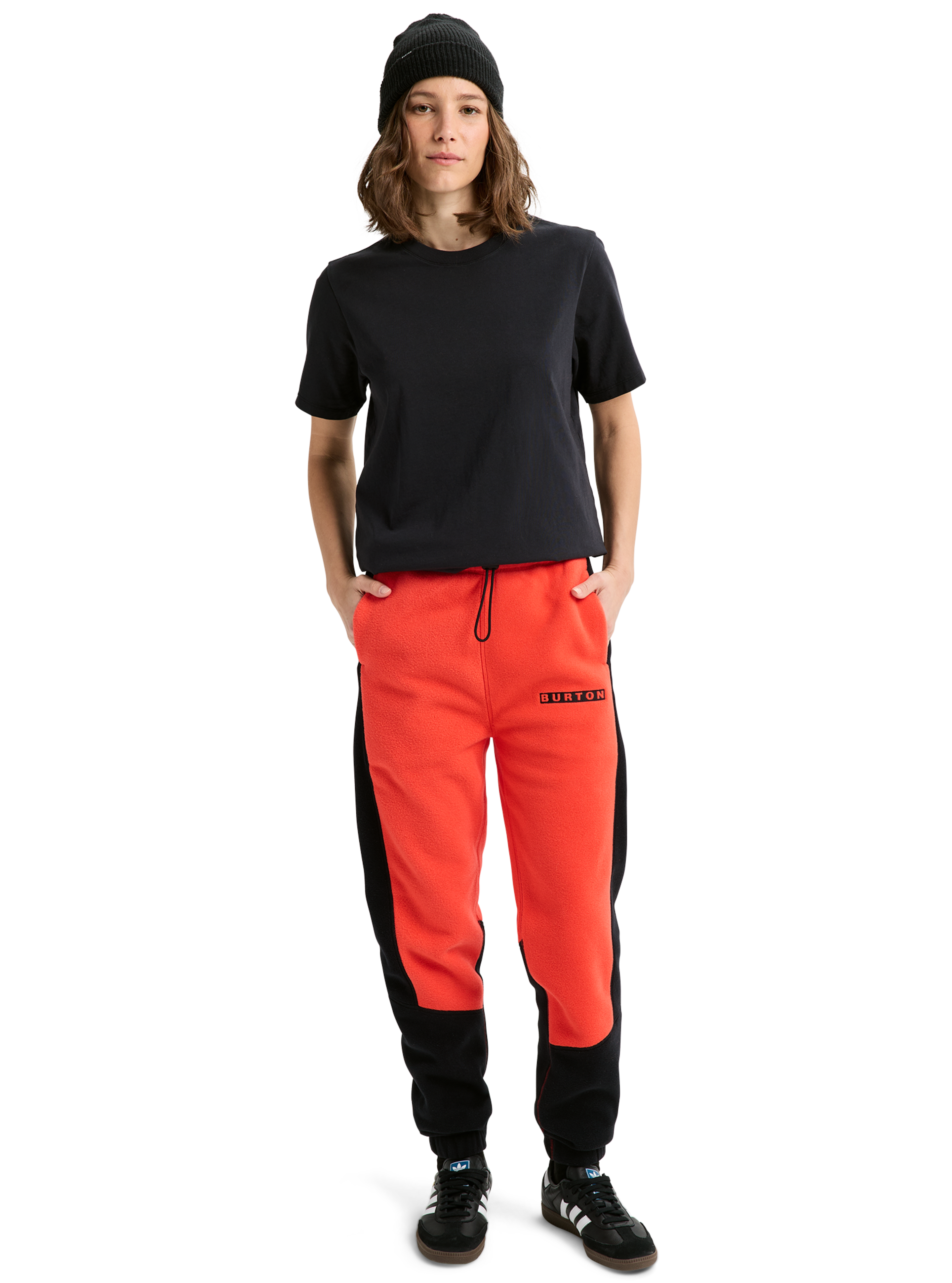 Burton Cinder Fleece Pants fleecebukse Light Teal polarfleece