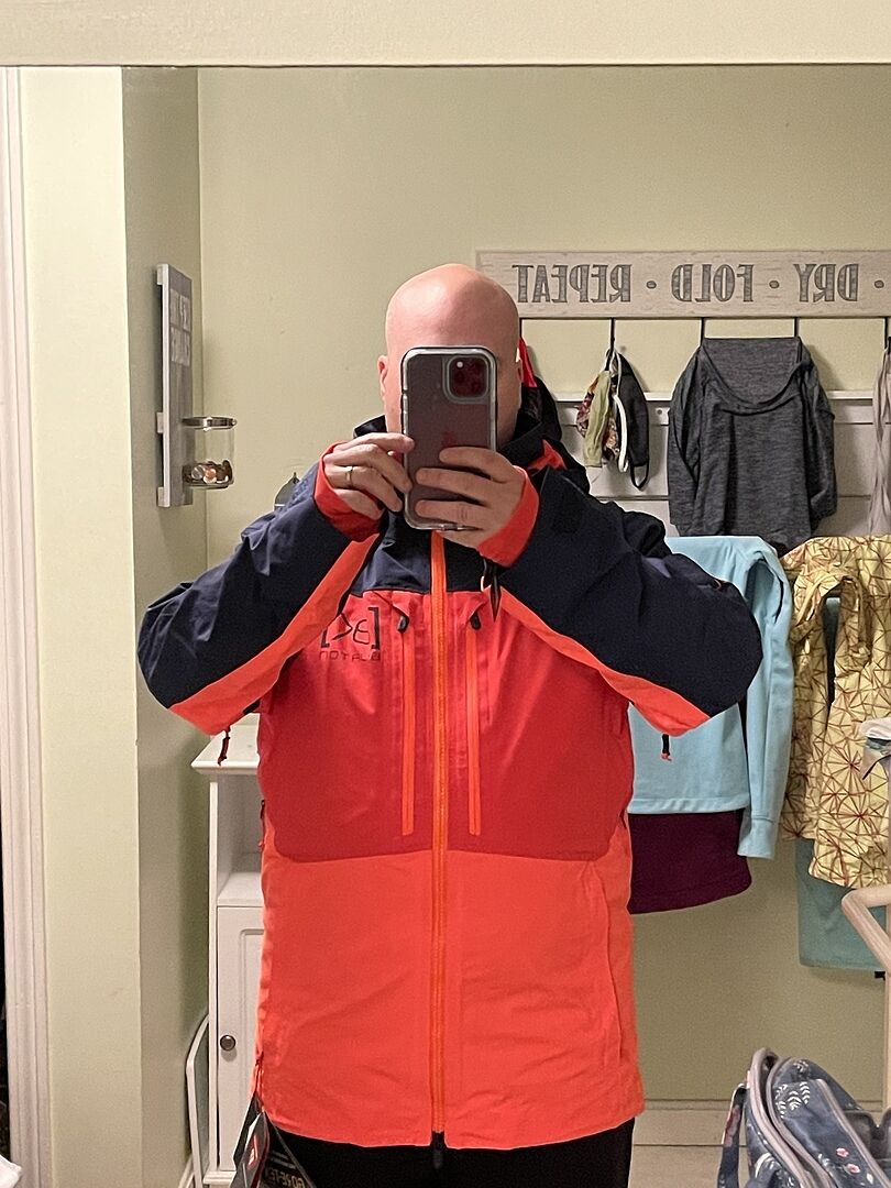 Burton [ak] Swash GORE-TEX 2L jakke gul isolert