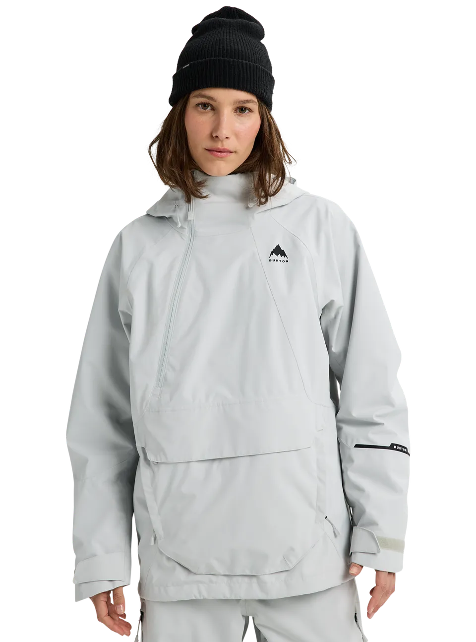Burton Reserve 2L Relaxed Anorak skalljakke dame brun