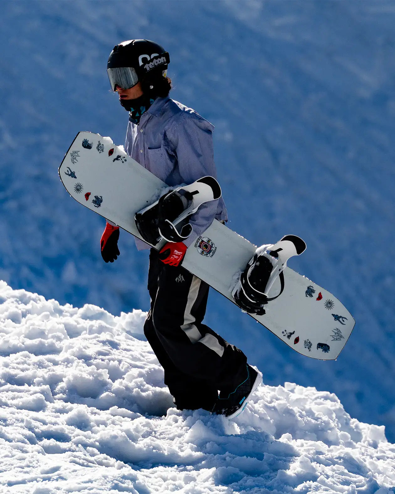 Jones MTN Surf Tweaker snowboardbukse Stealth Black resirkulert