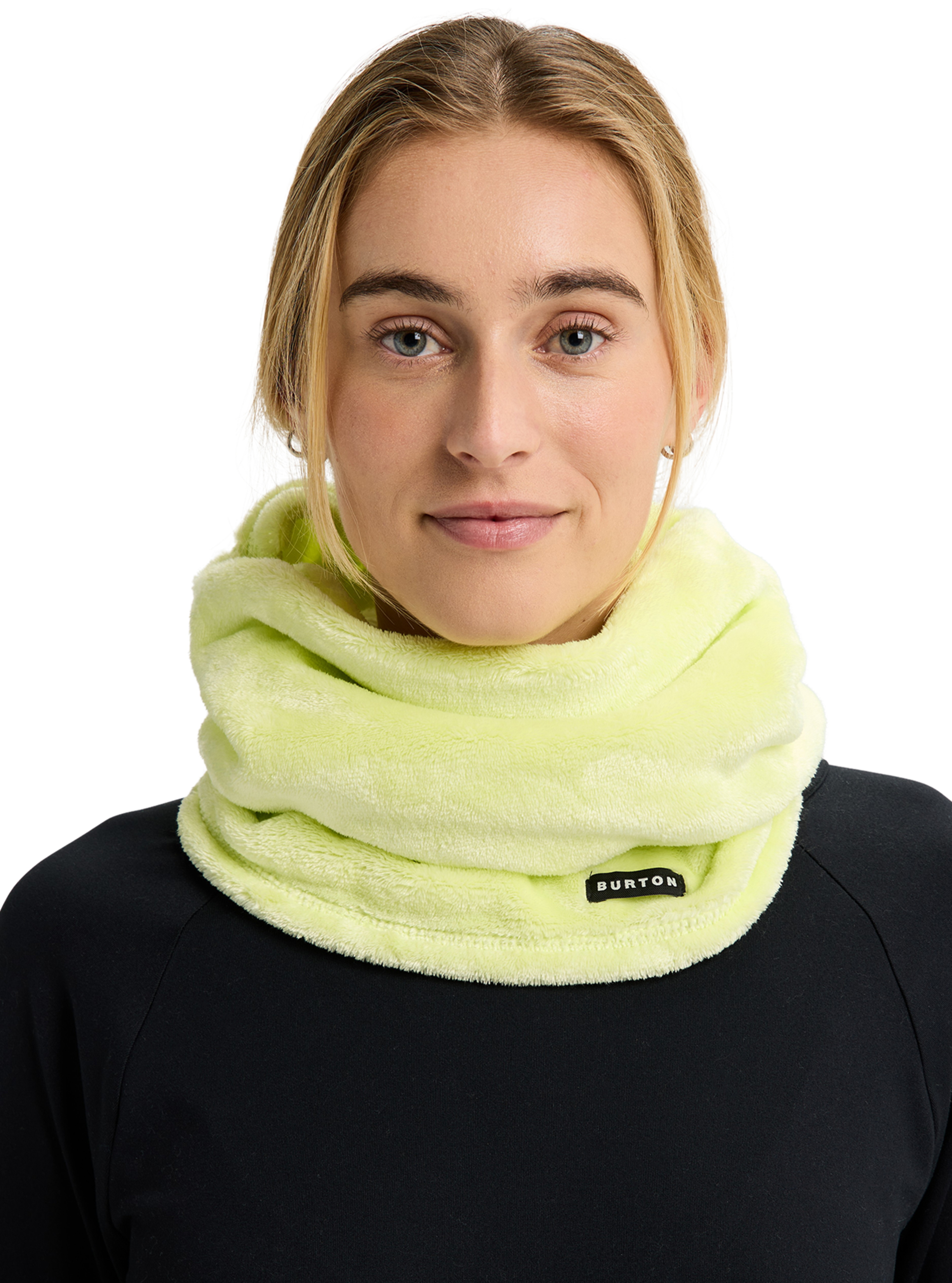 Burton Cora Neck Warmer halsvarmer fleece Glow Yellow Green