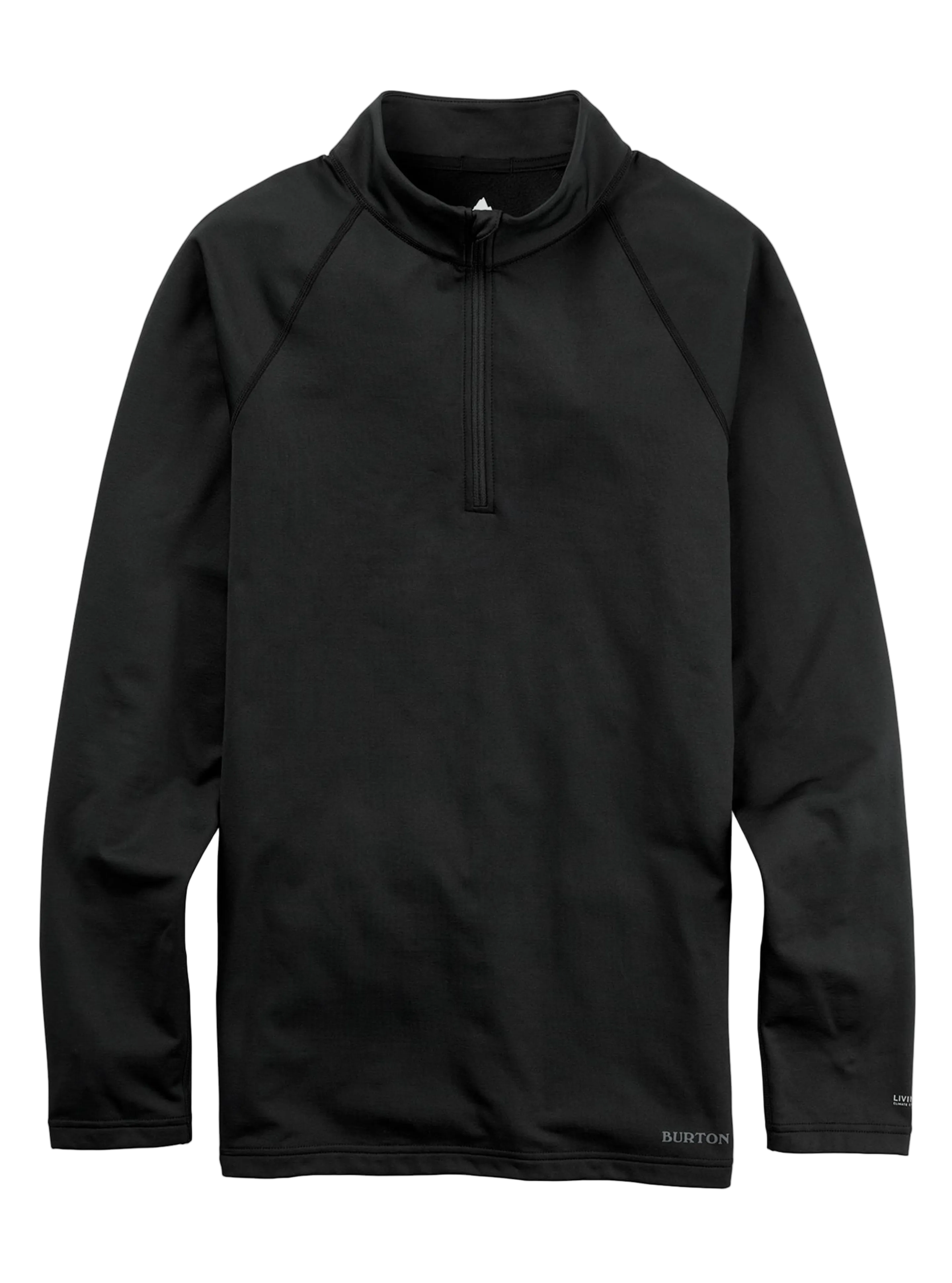 Burton Heavyweight X Base Layer quarter-zip herre black varm