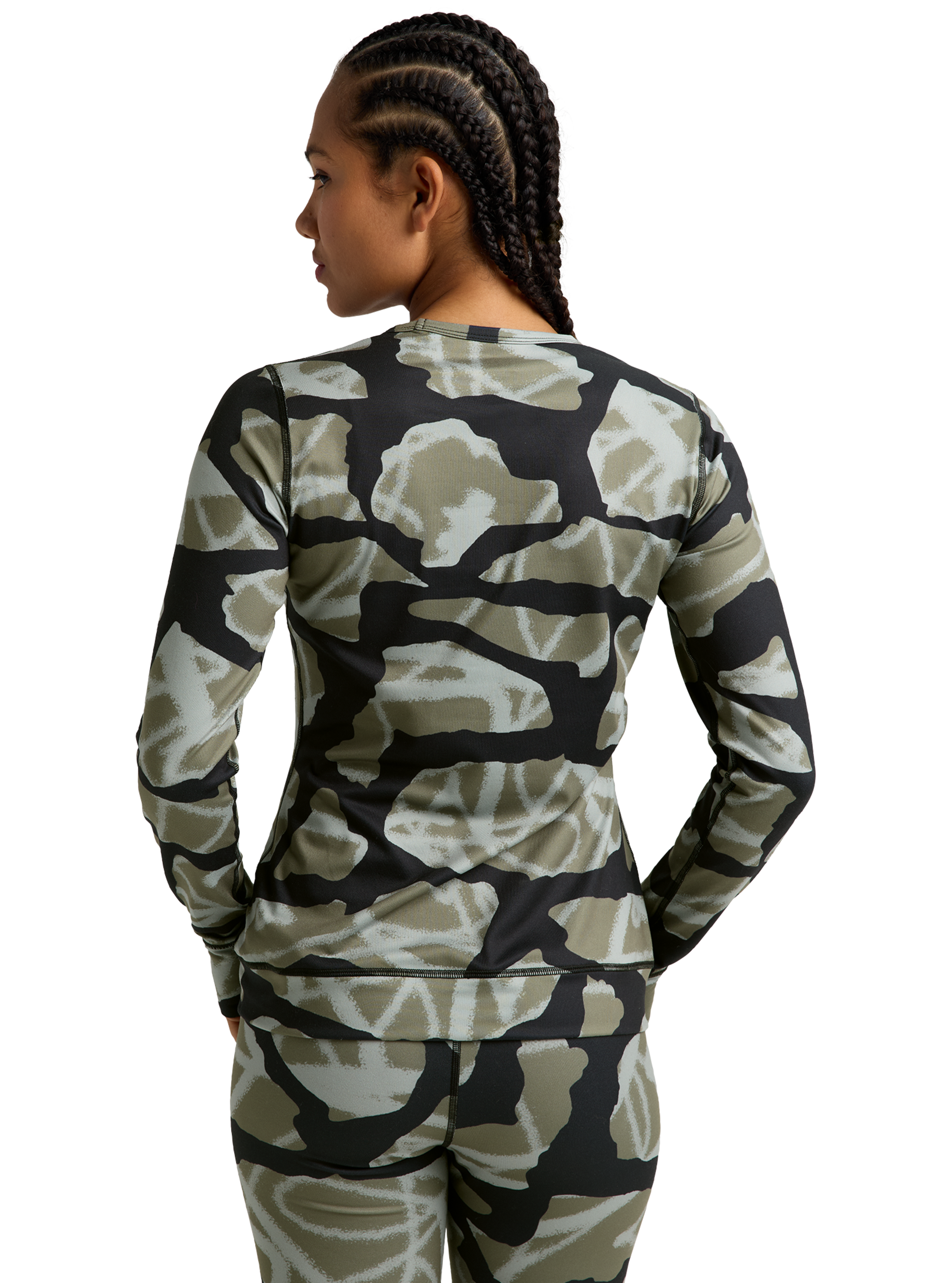 Burton Midweight undertrøye dame Soft Sage varm