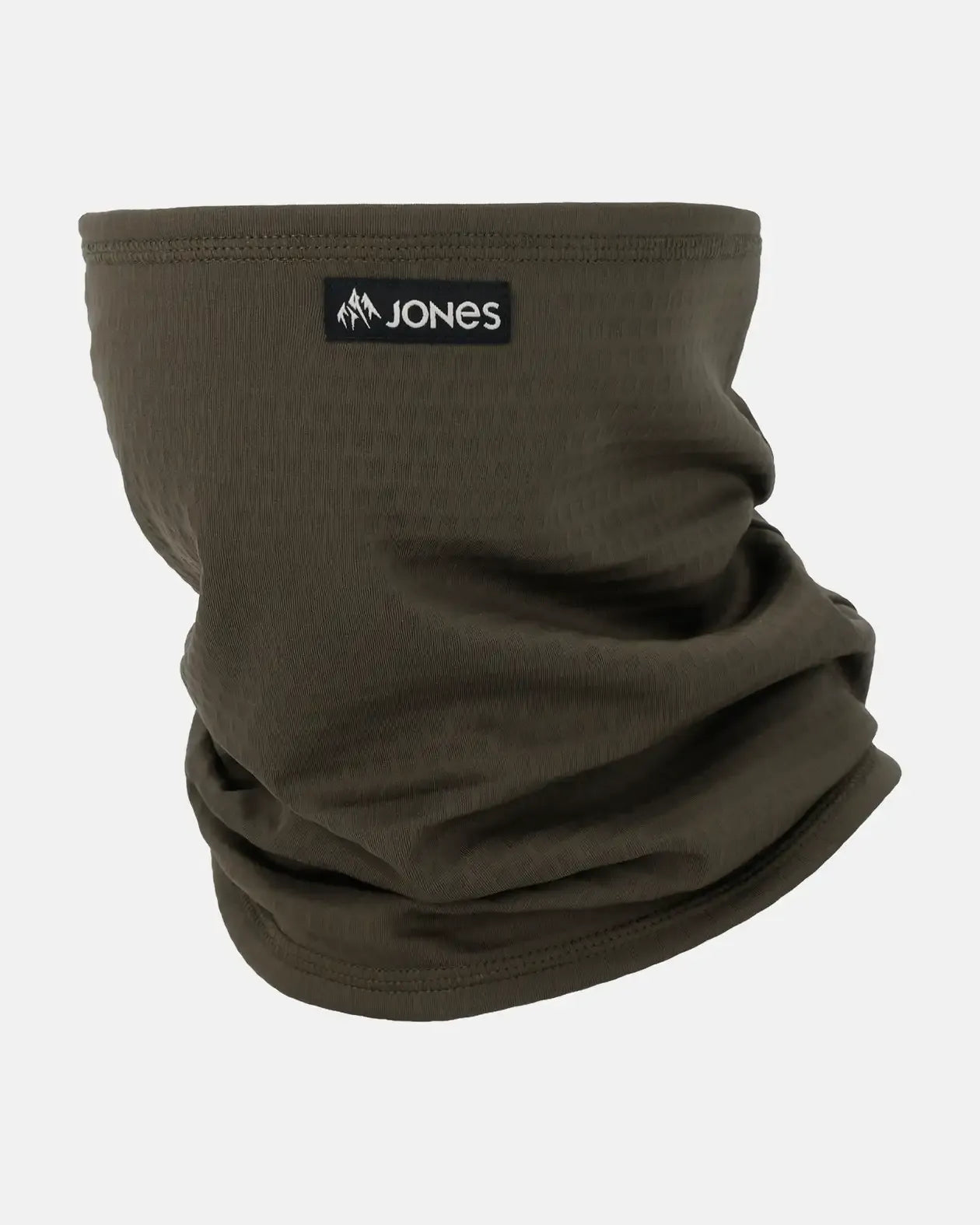Jones Grid Fleece halsvarmer Stealth Black myk