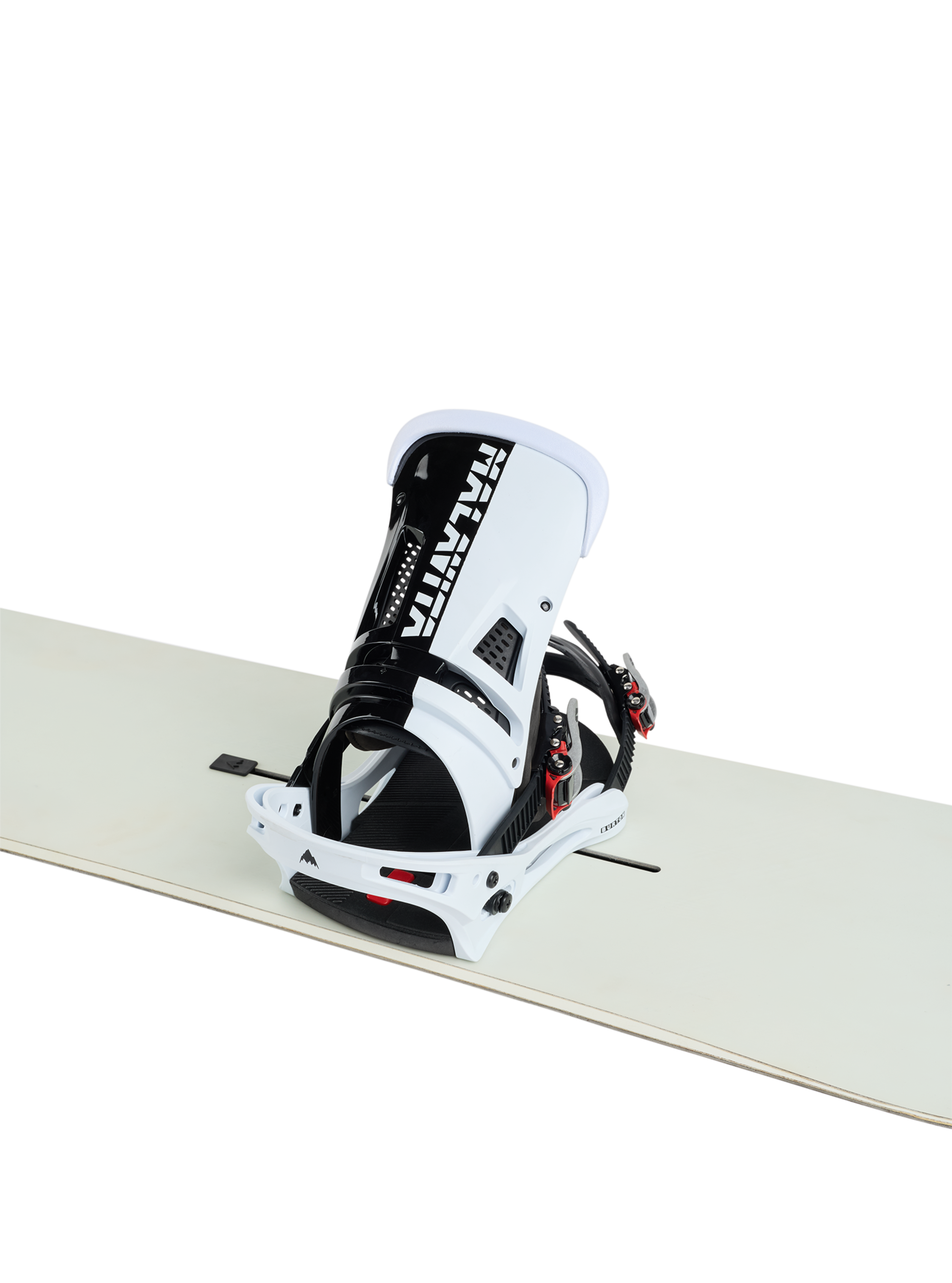 Burton Malavita X snowboardbinding Black/White M fleksibel