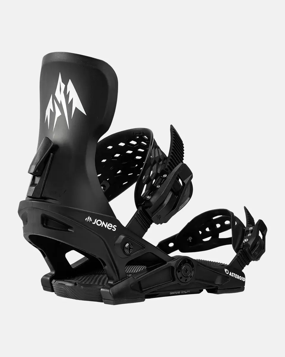Jones Asteroid snowboardbinding Eclipse Black ungdom S myk