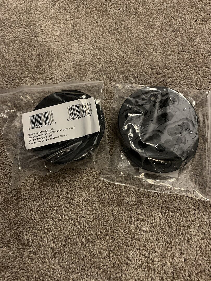 Burton 4X4 Channel Disc festeplate sort