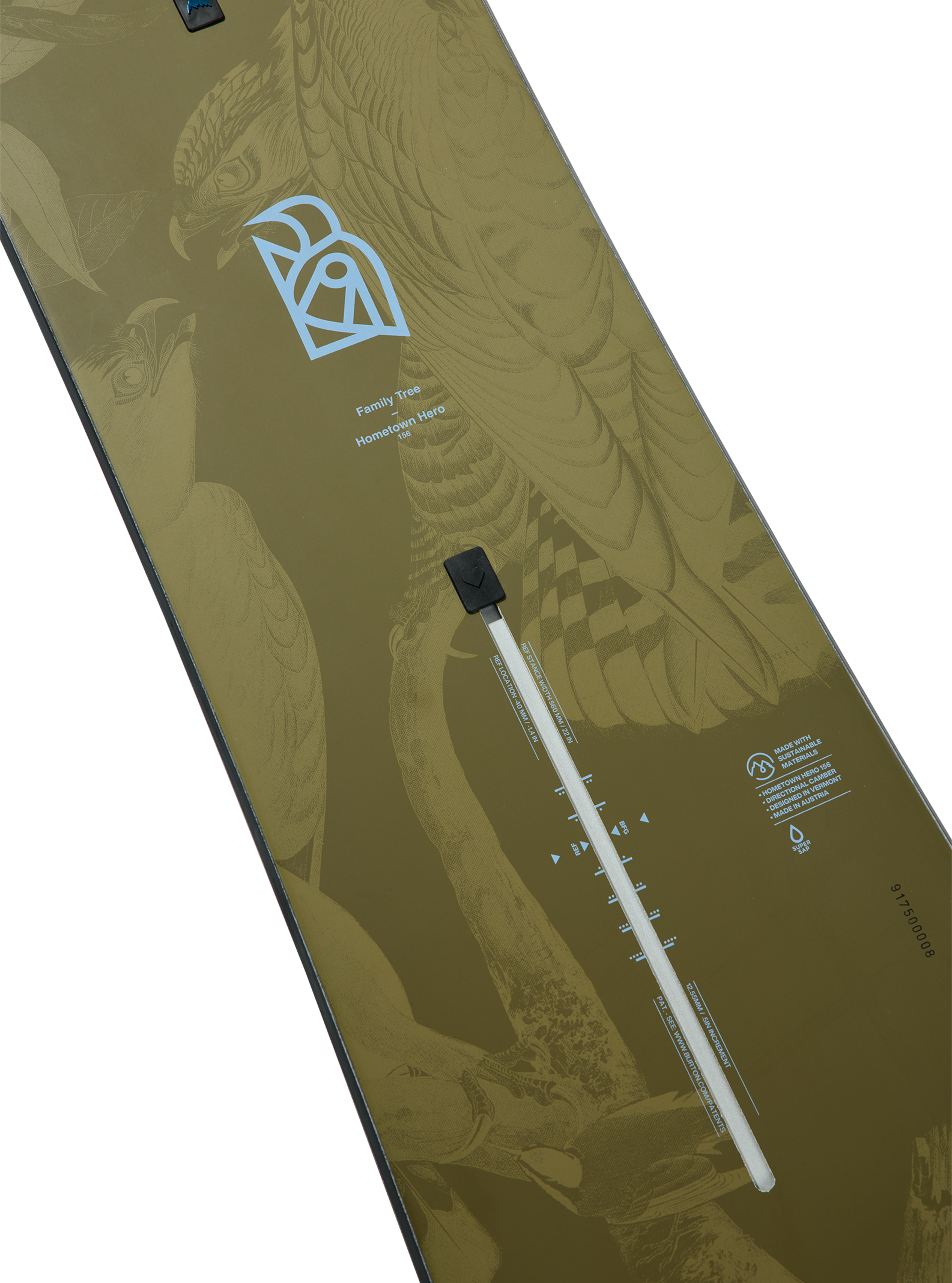 Burton Family Tree Hometown Hero Camber snowboard 156 flyt