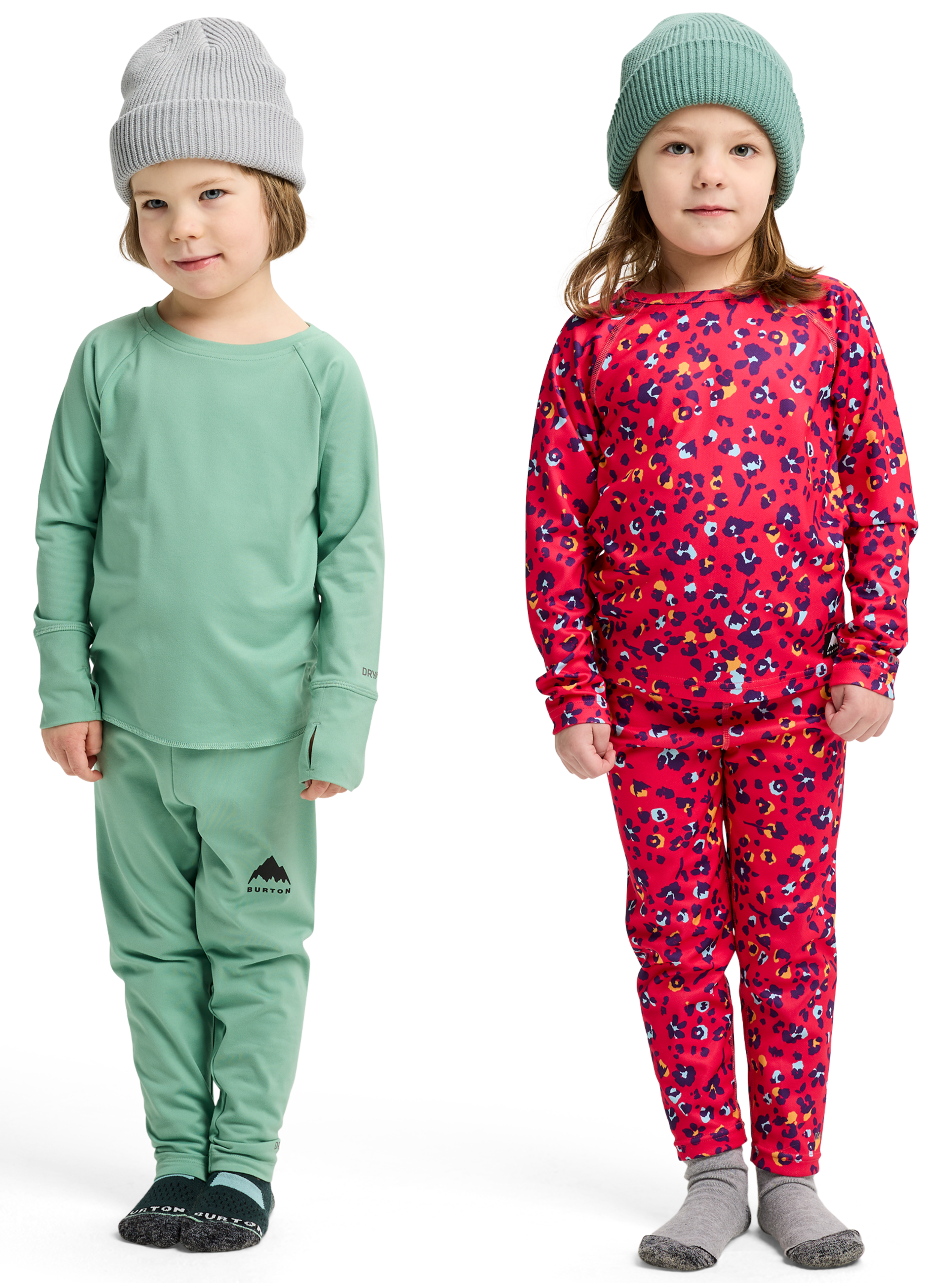 Burton Midweight Base Layer Set ullsett Soft Sage barn