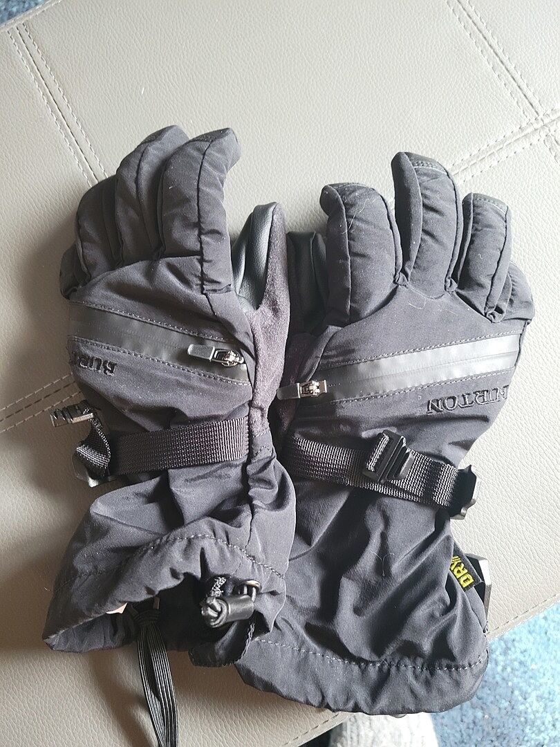 Burton Vent barnehansker moondust purple vindtette