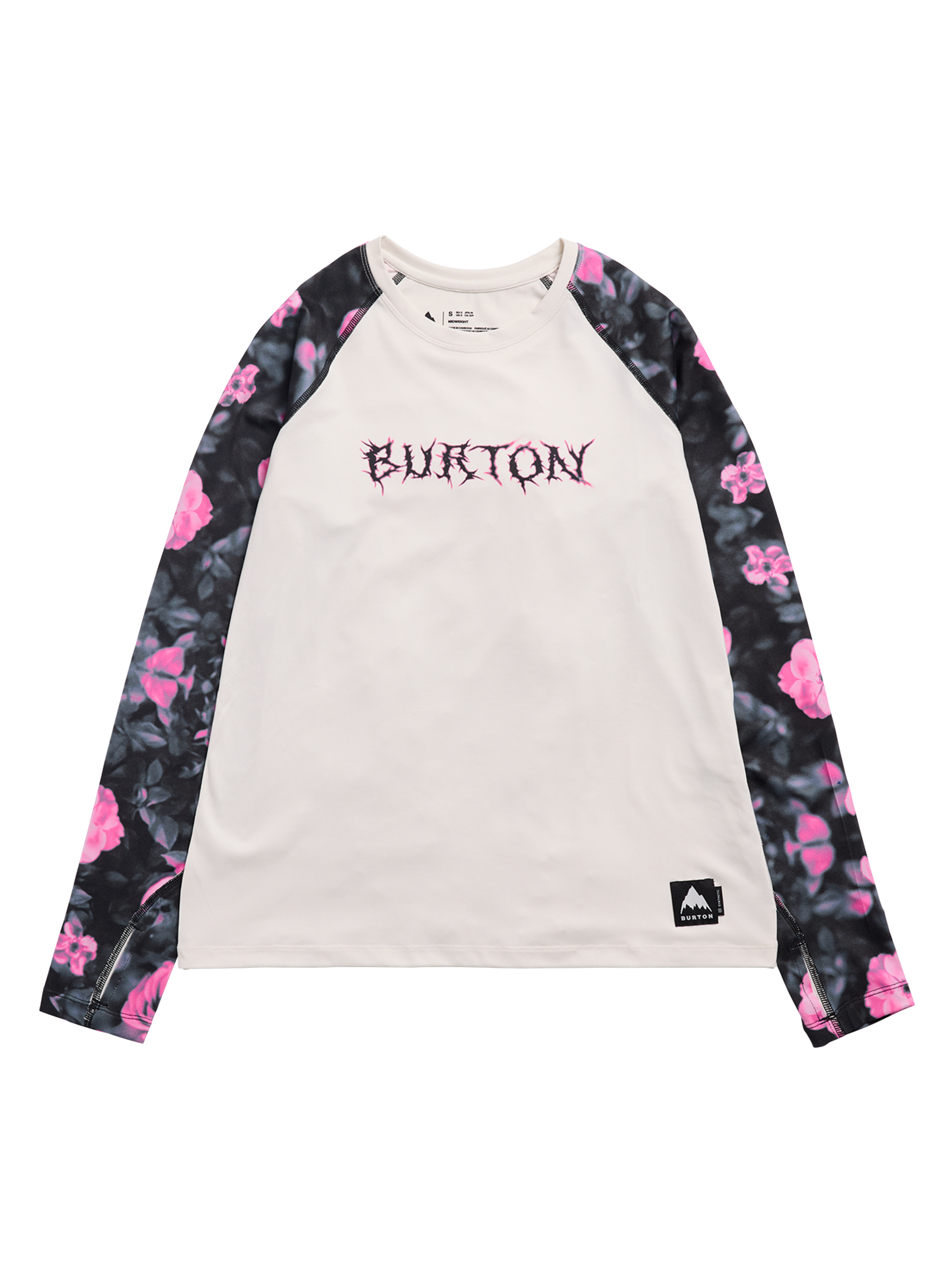 Burton Roadie Base Layer Tech T-Shirt undertrøye Shockwave luktfri