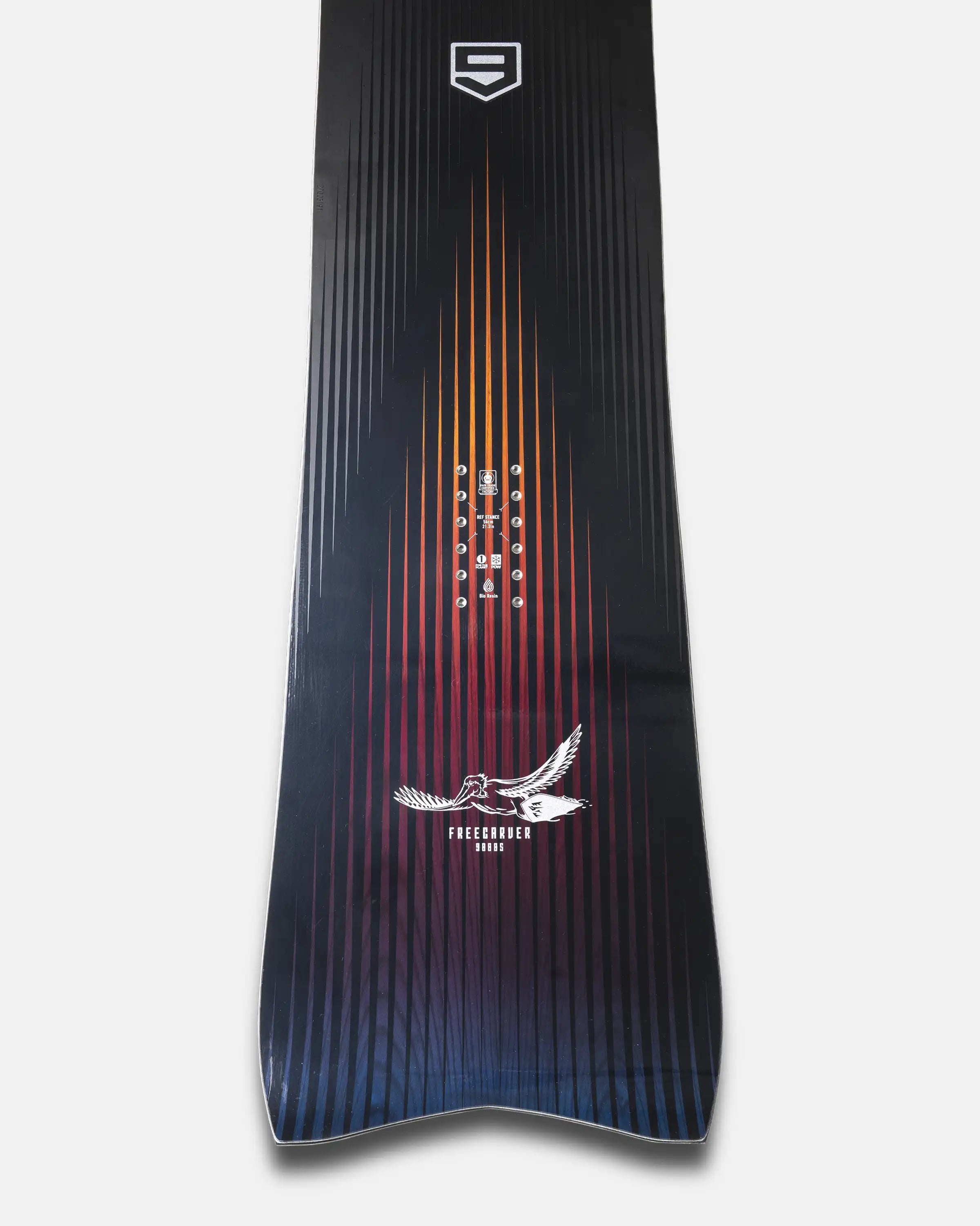 Jones Freecarver 9000s snowboard 156 camber