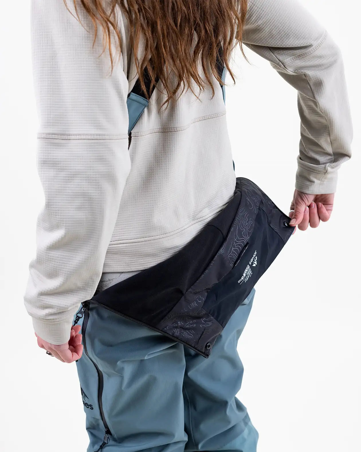 Jones MTN Surf Recycled Bibs 2026 selebukse dame resirkulert
