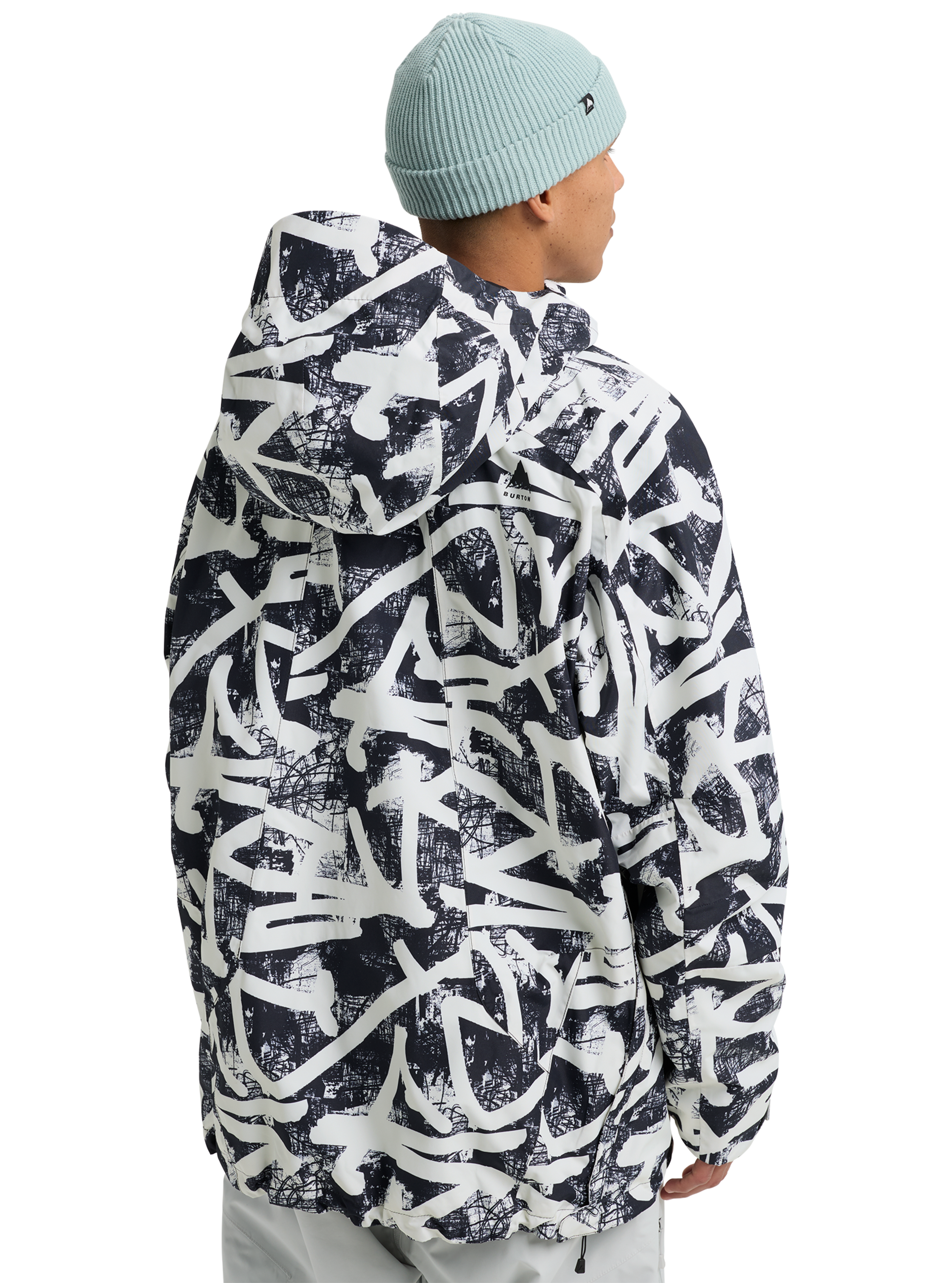 Burton Reserve 2L anorak herre Gray Cloud vanntett