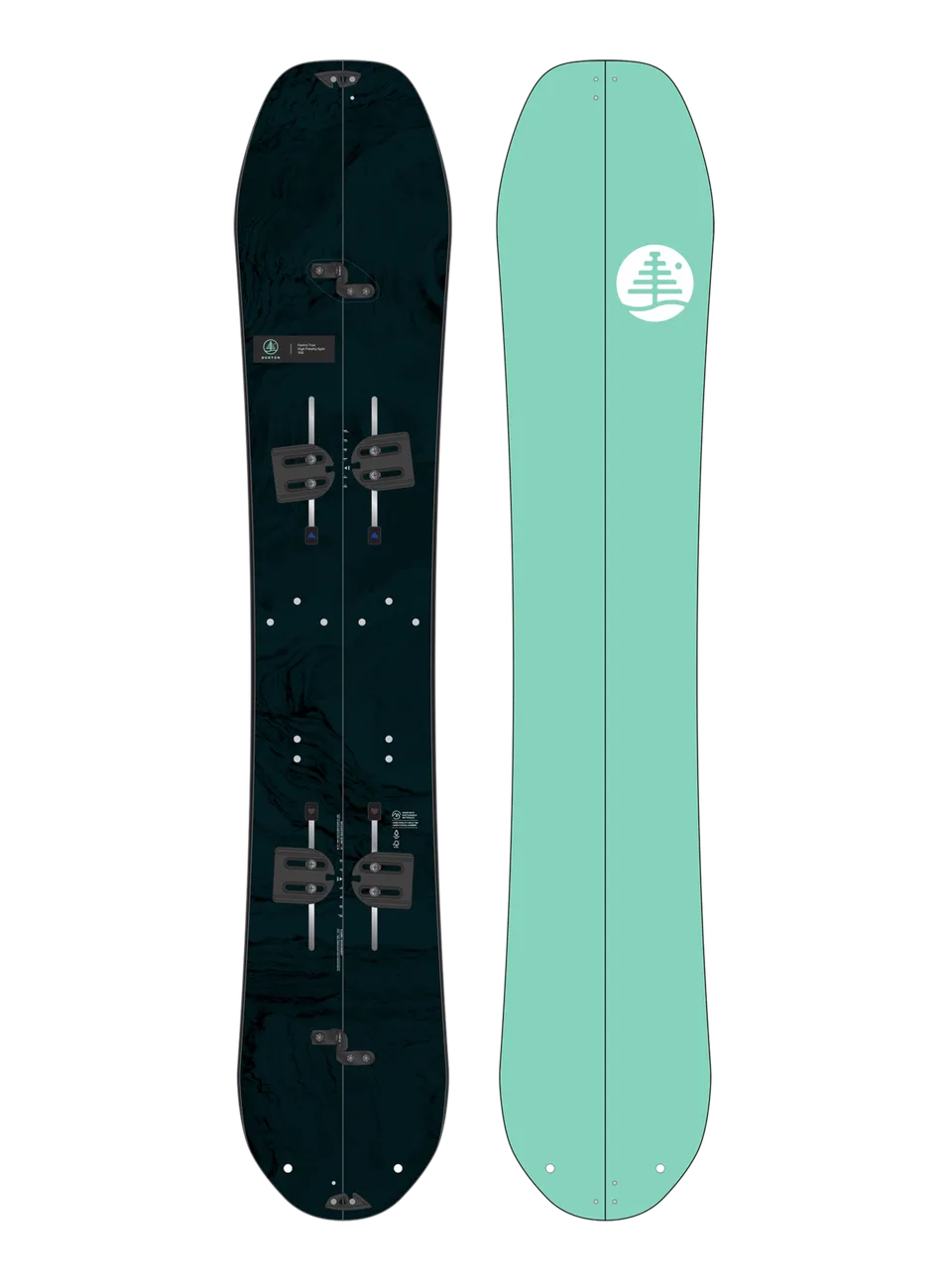 Burton Family Tree High Fidelity splitboard 158 camber