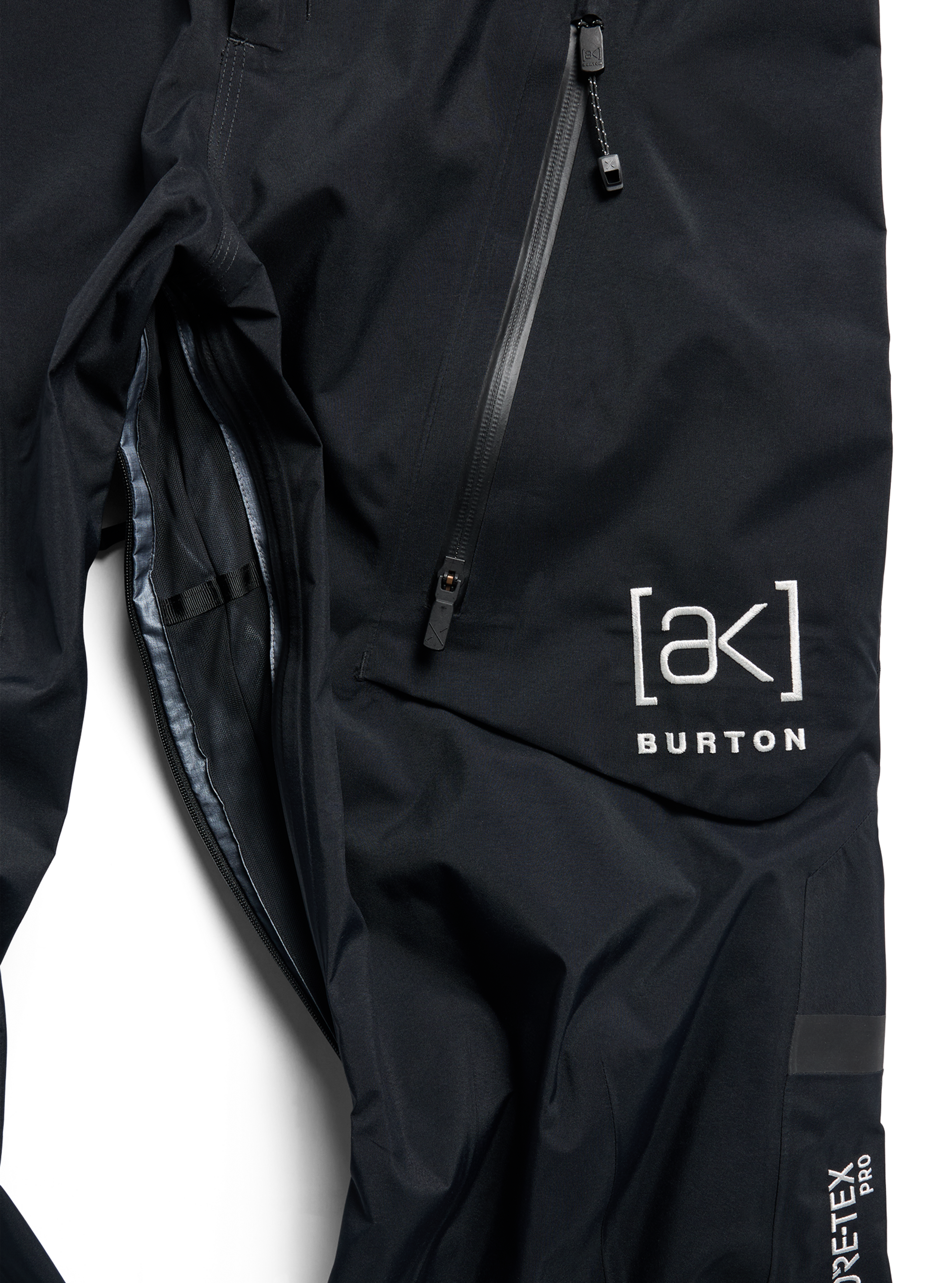 Burton ak Acamar GORE-TEX PRO 3L selebukse True Black vanntett