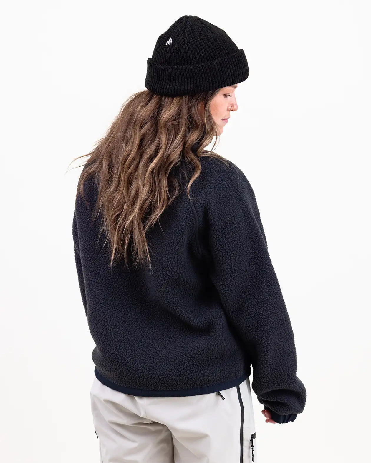 Jones Campfire Recycled Sherpa Fleece Pullover fleecegenser dame resirkulert