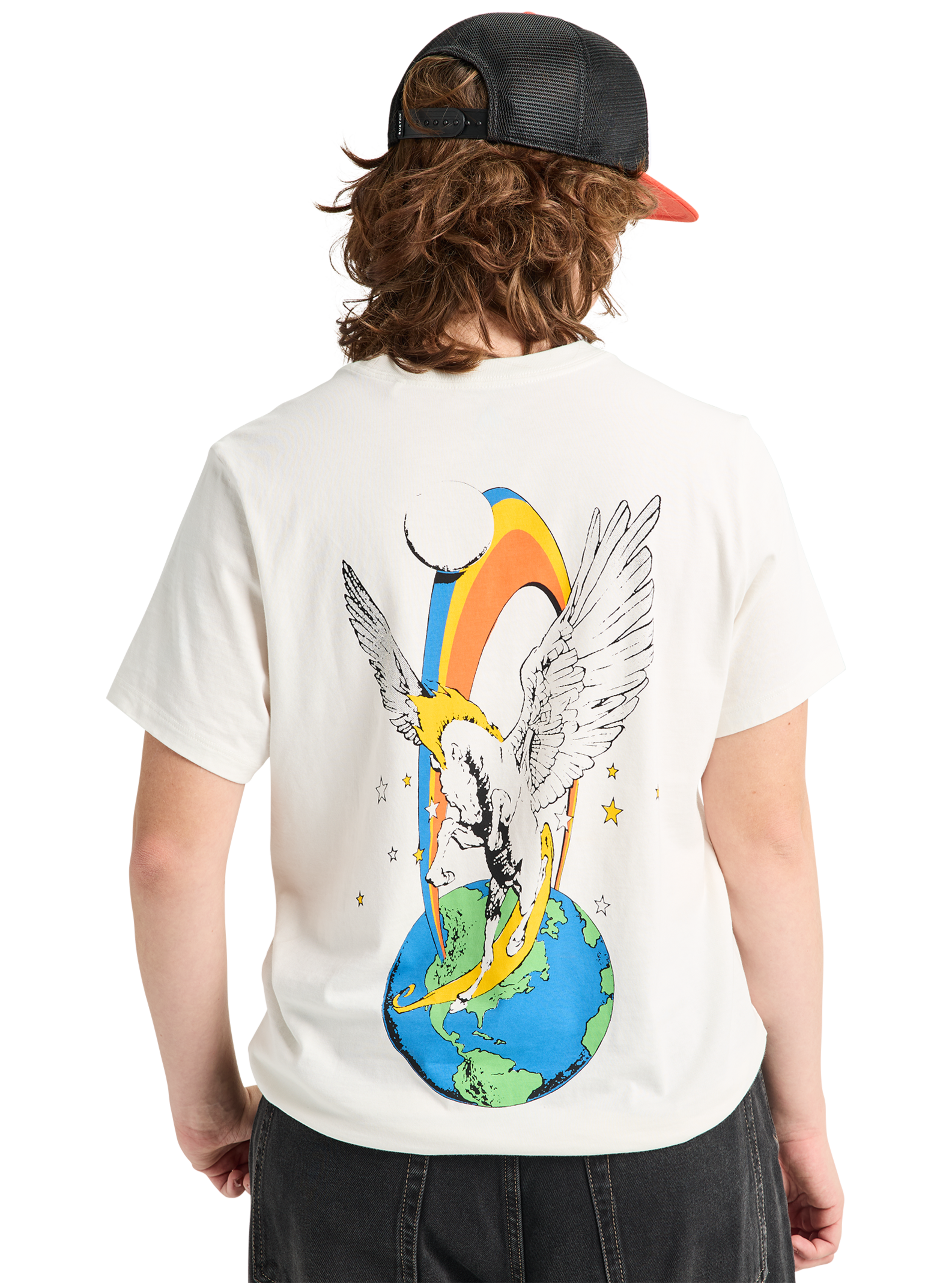 Burton Hippocrene Short Sleeve t-skjorte stout white bomull