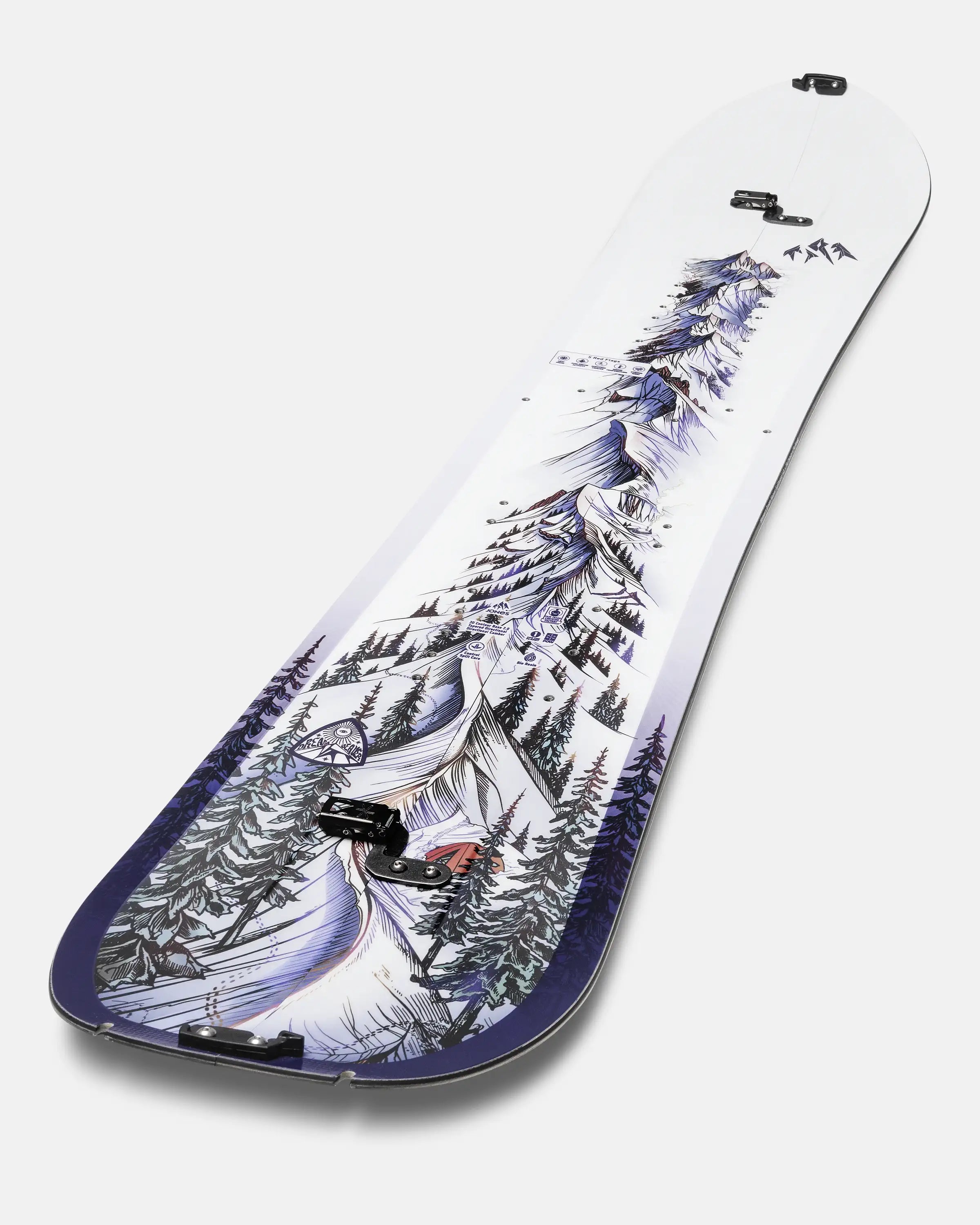 Jones Dream Weaver 2.0 splitboard dame 148 myk flex