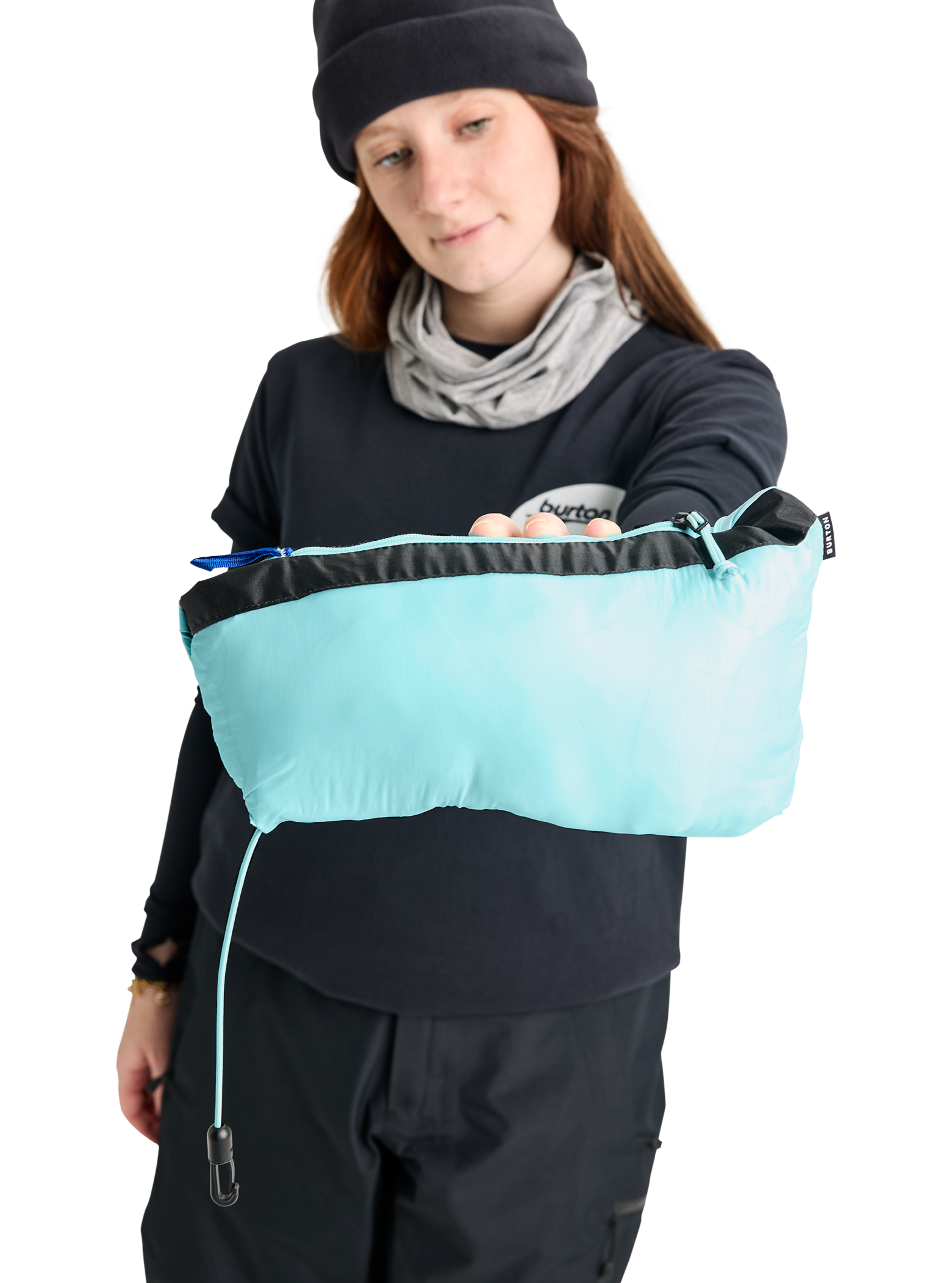 Burton Reserve syntet boblejakke dame lys teal