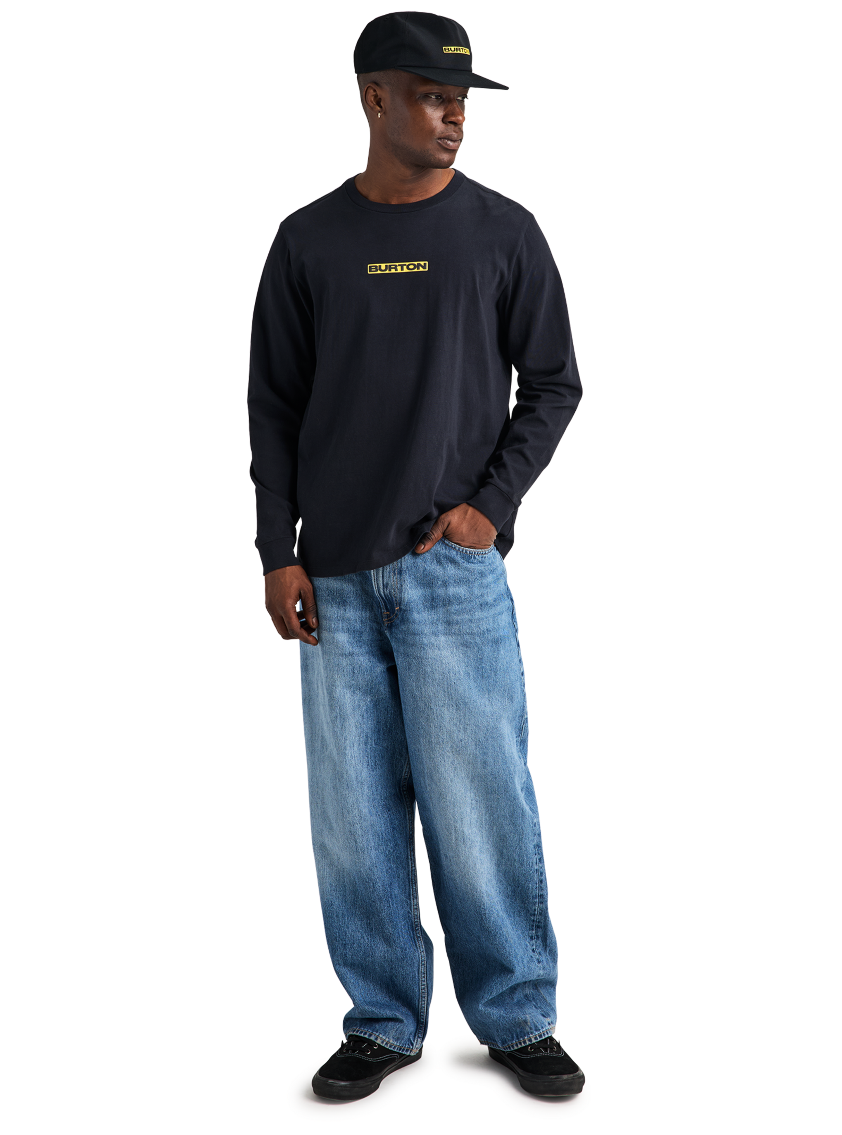 Burton To the World langermet t-skjorte True Black