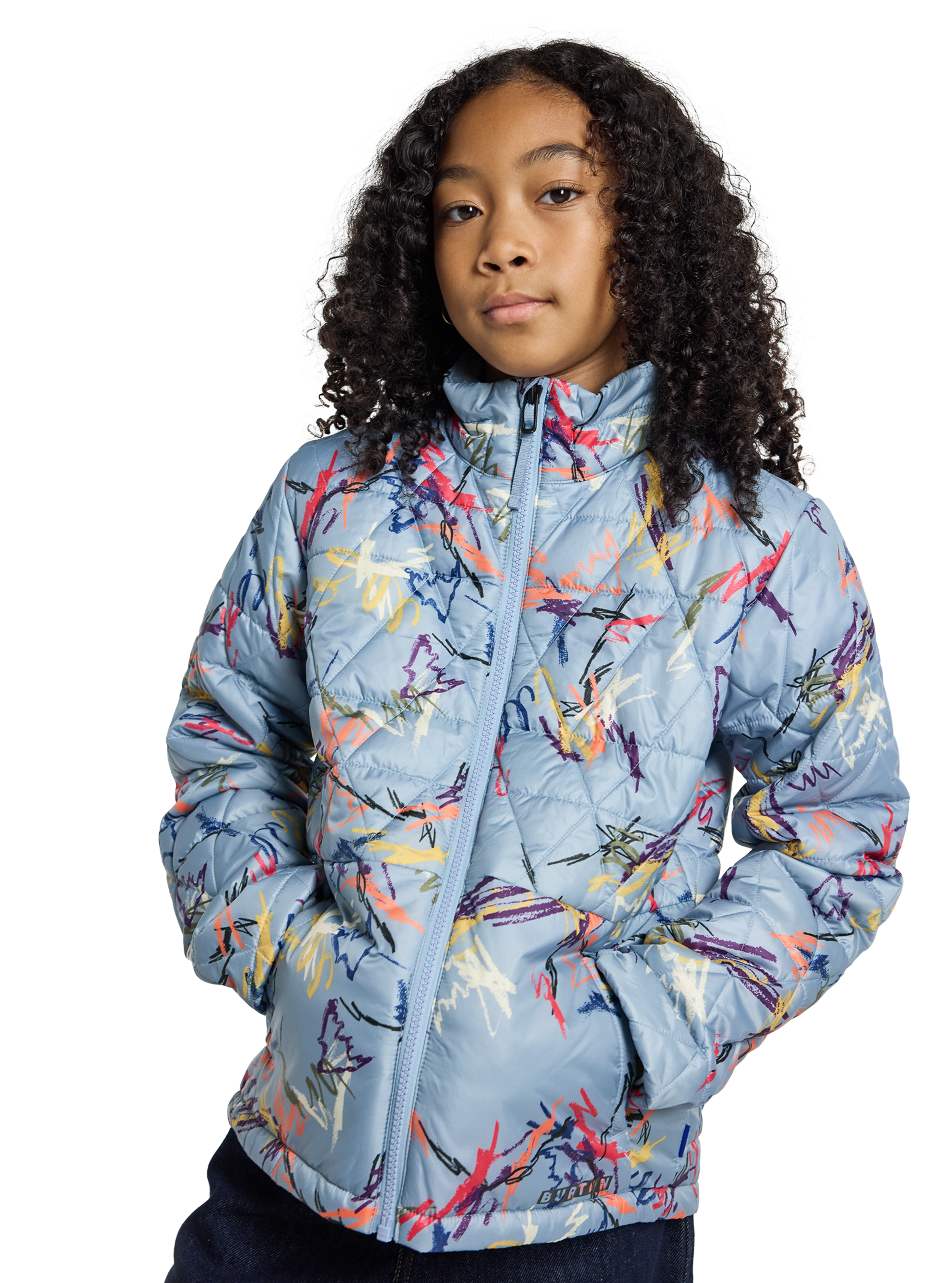 Burton Versatile Heat barnejakke True Black isolert