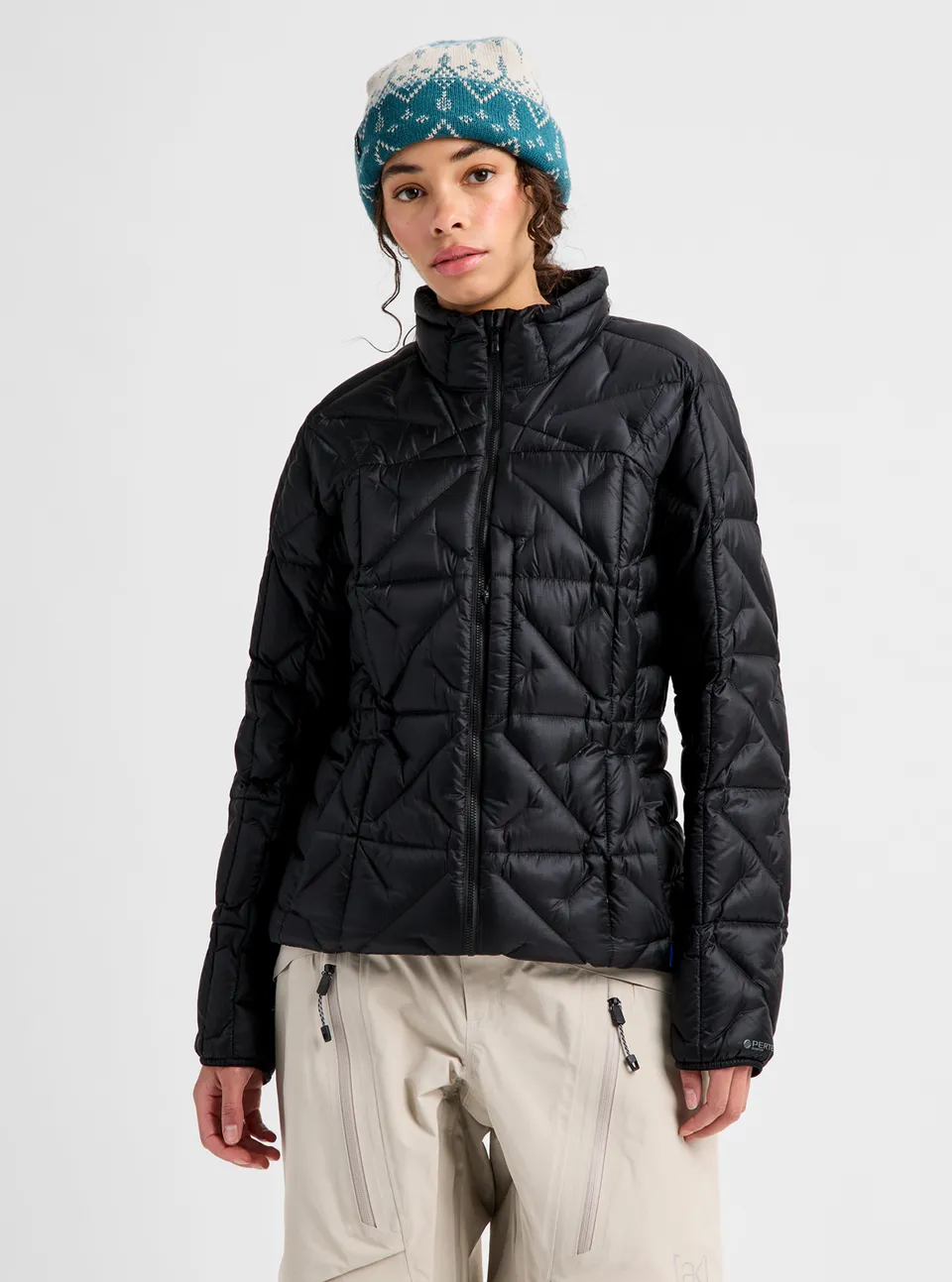Burton [ak] Baker dunjakke dame True Black lett