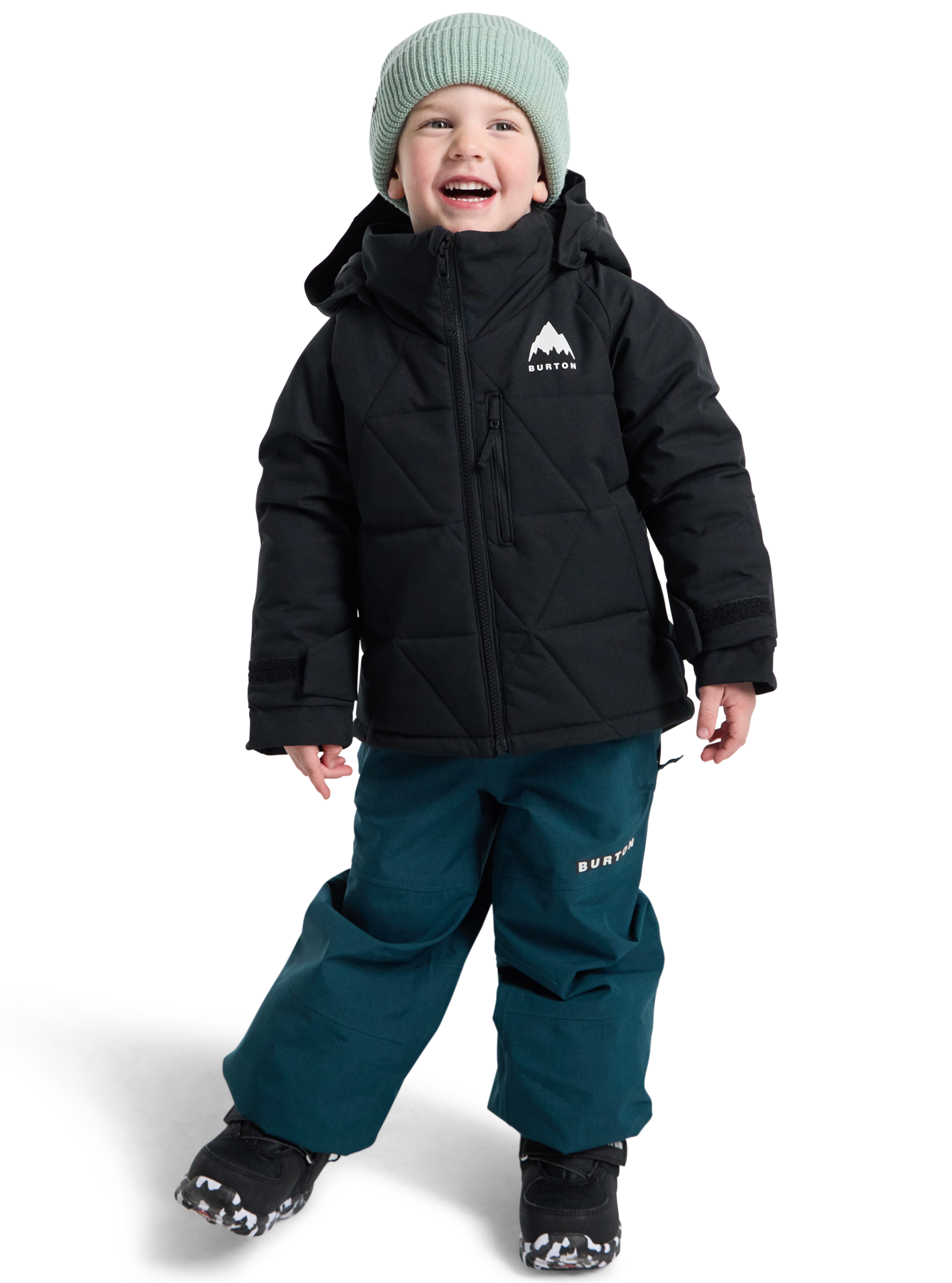 Burton Spindal 2L vinterjakke småbarn True Black 2T varm