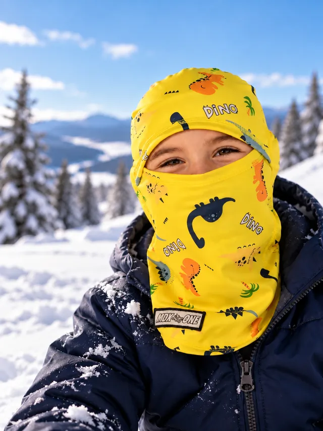 MDX One ansiktsmaske barn i fleece